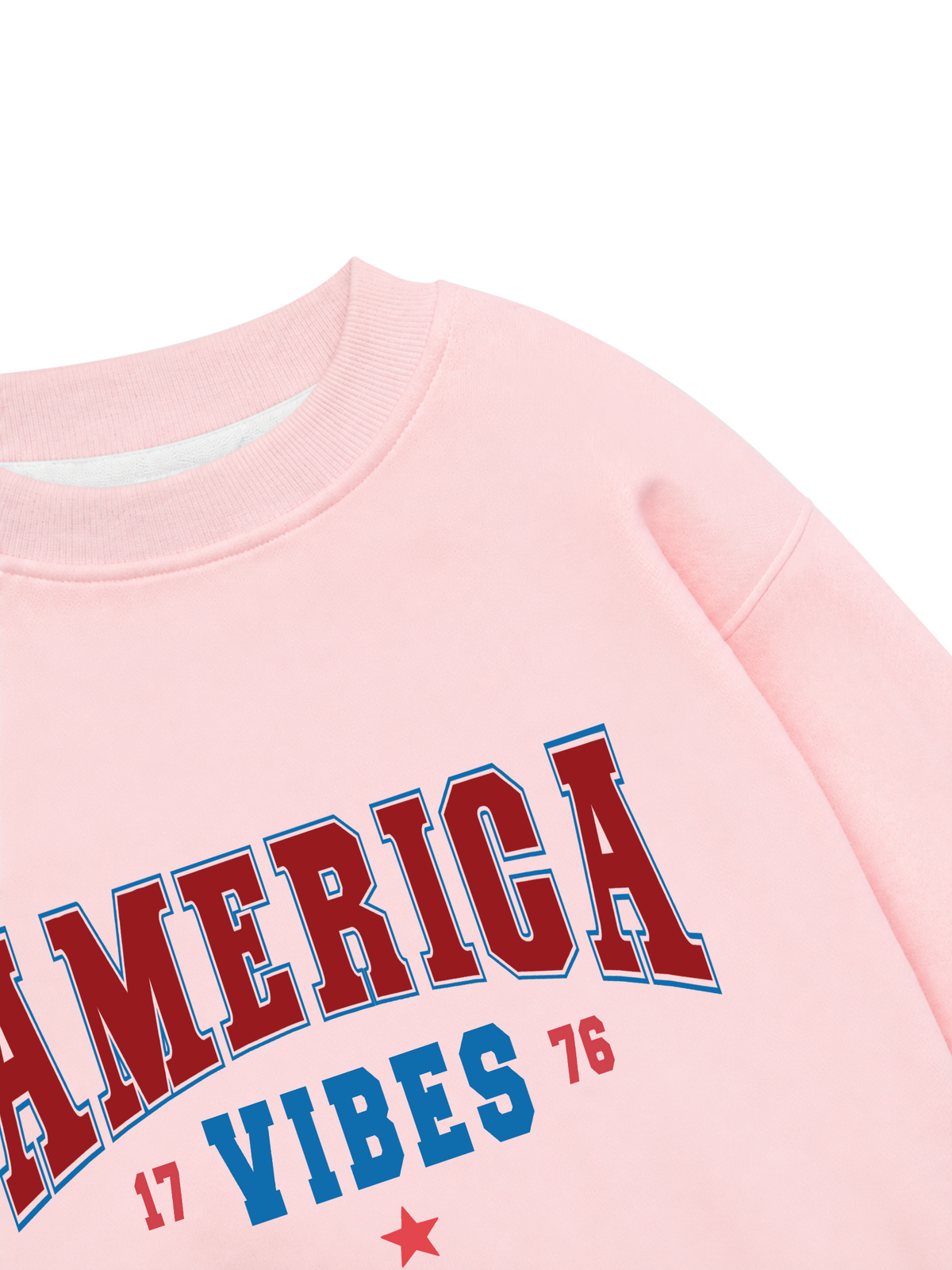Áo Sweater Nỉ Hai Da USA America Vibes