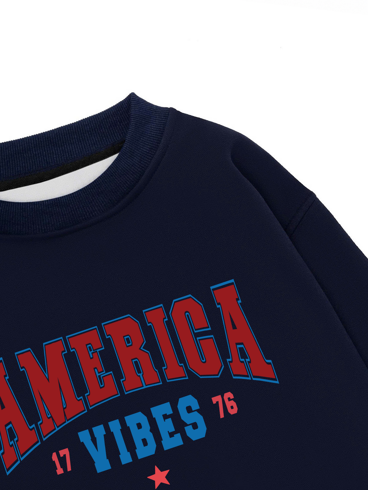 Áo Sweater Nỉ Hai Da USA America Vibes