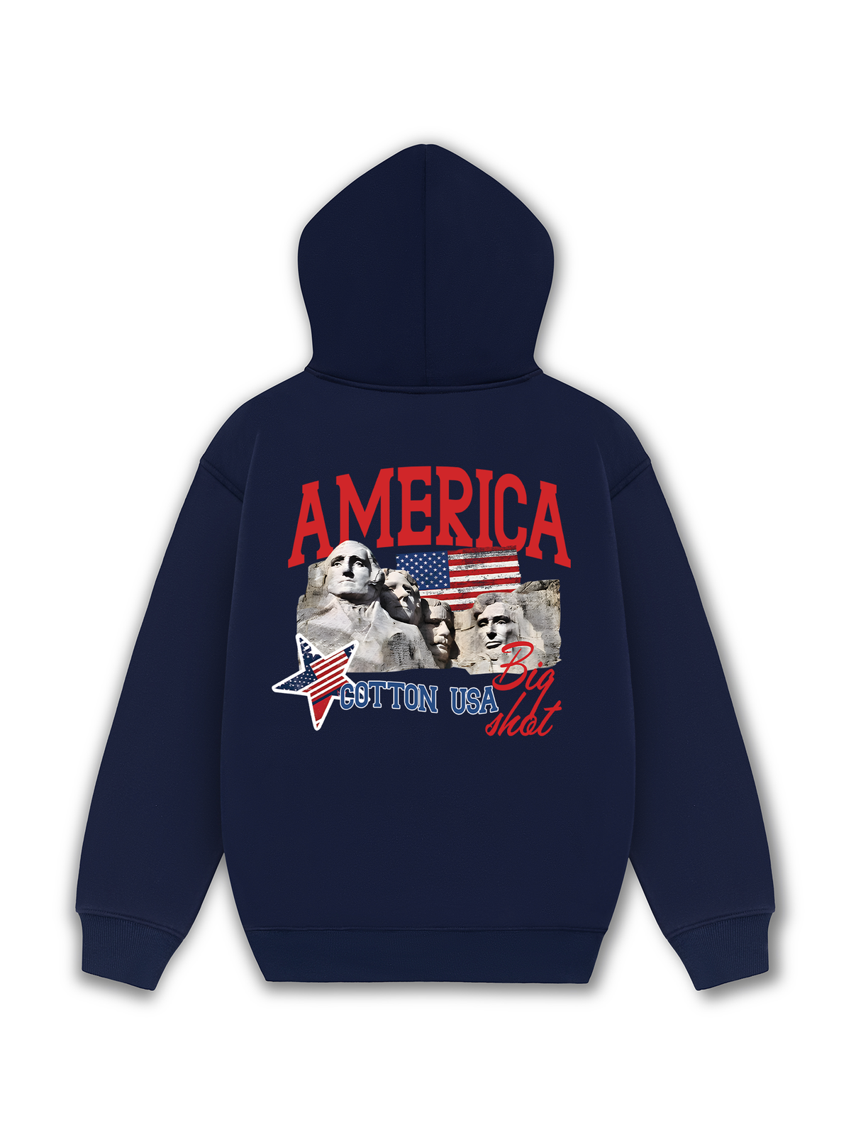Áo Hoodie Nỉ Hai Da USA Big Shot