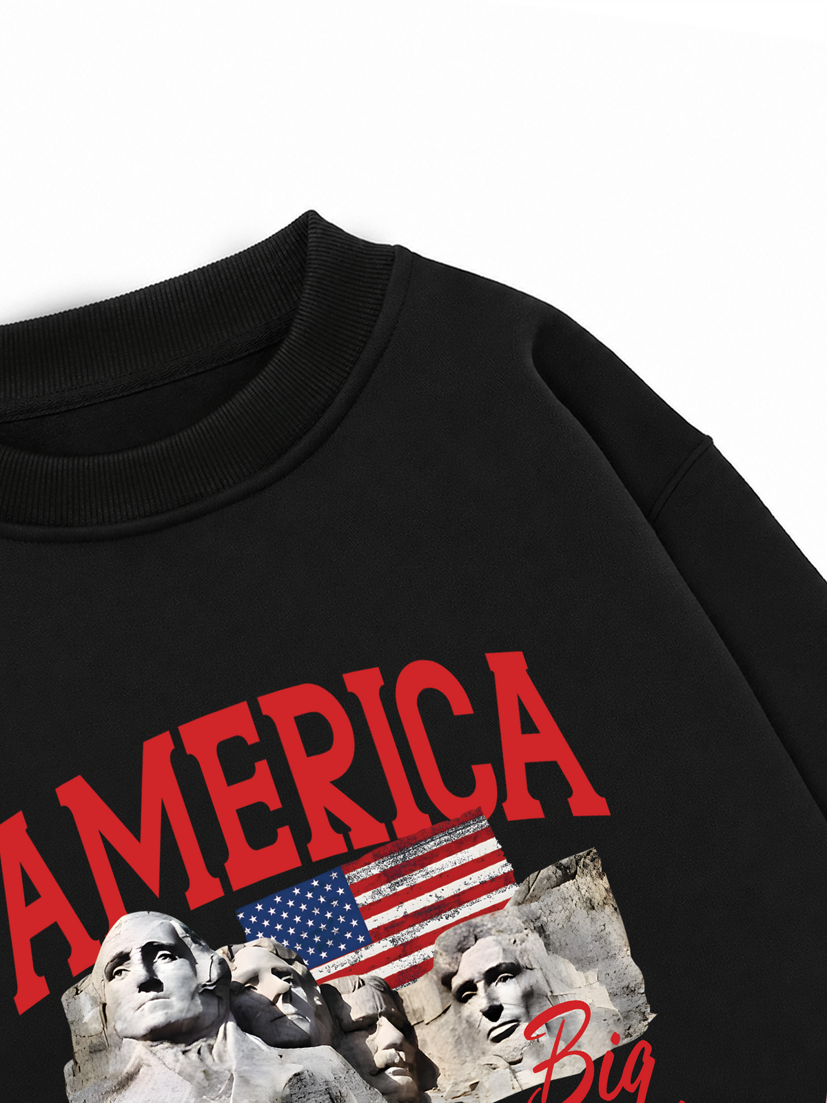 Áo Sweater Nỉ Hai Da USA Big Shot