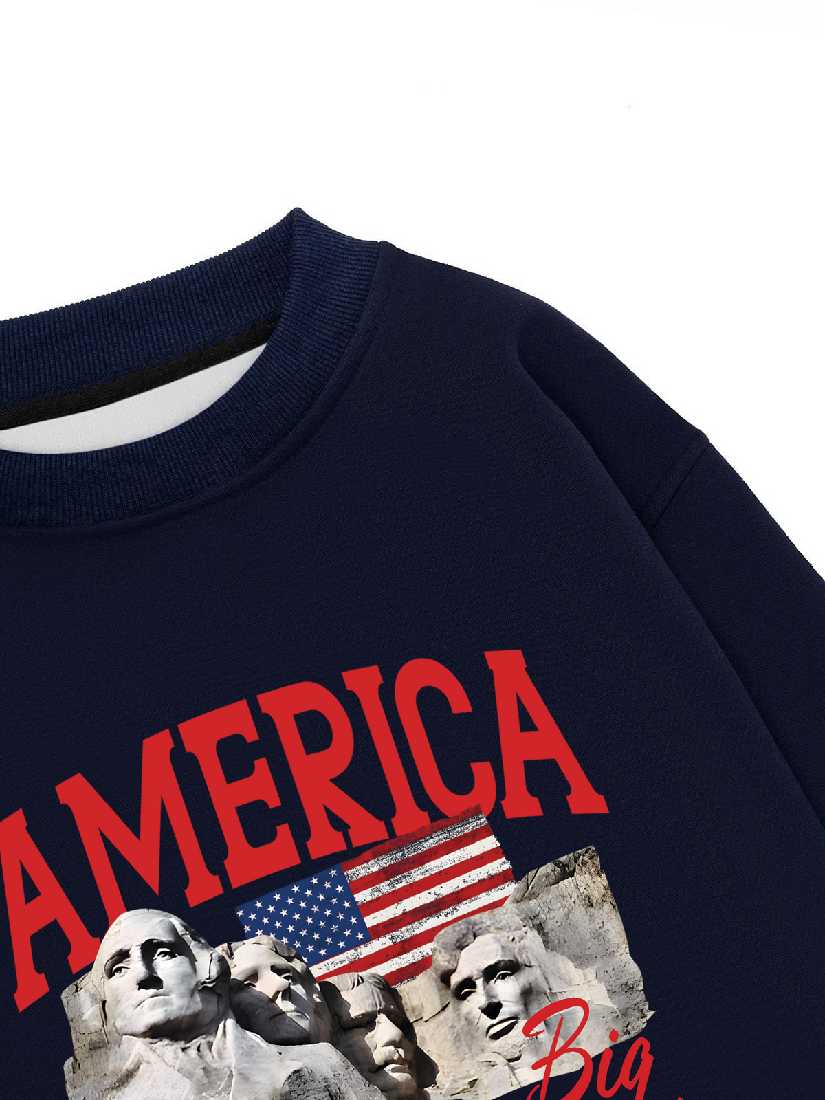 Áo Sweater Nỉ Hai Da USA Big Shot