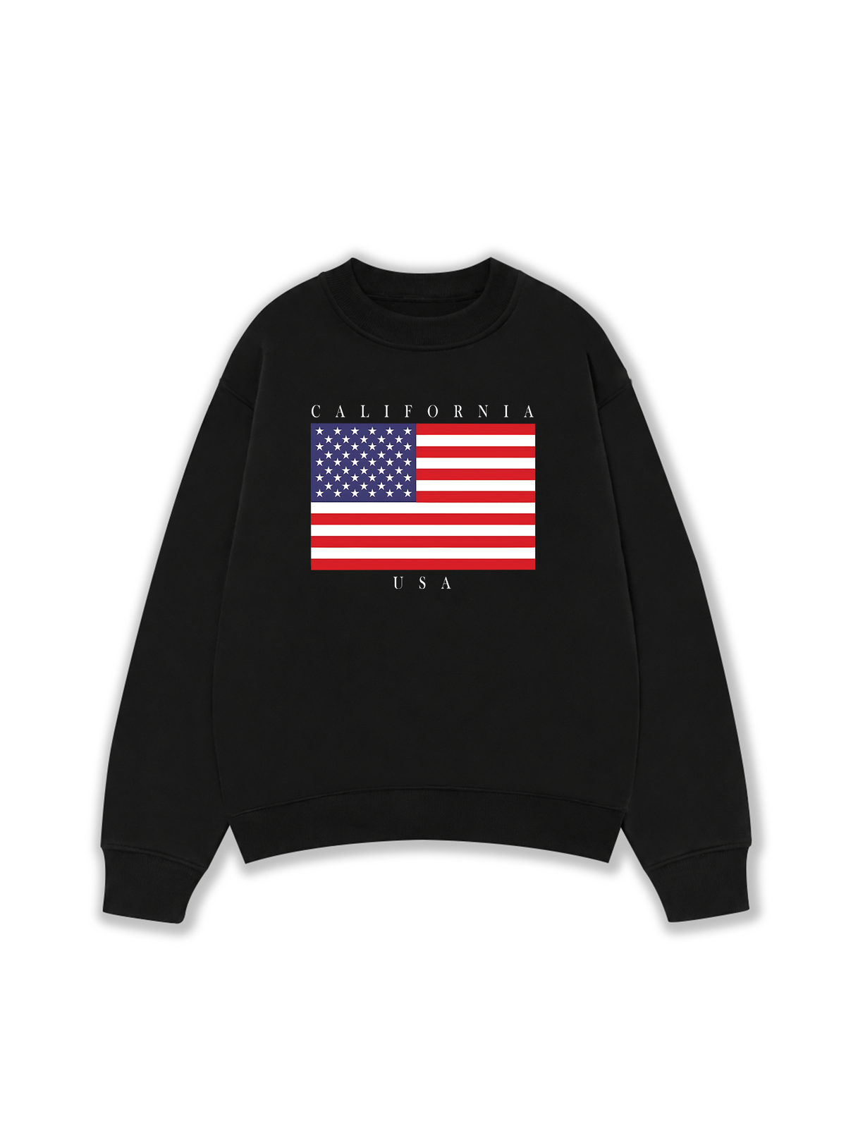 Áo Sweater Nỉ Hai Da USA California Basic Style