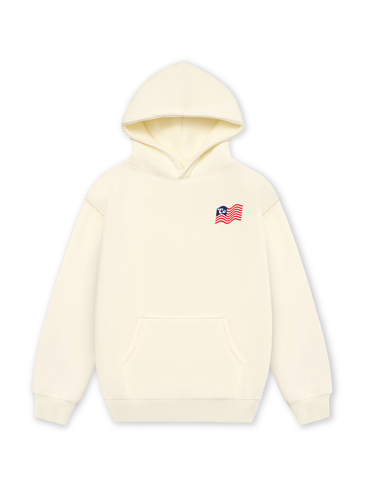 Áo Hoodie Nỉ Hai Da USA Cotton USA Flag