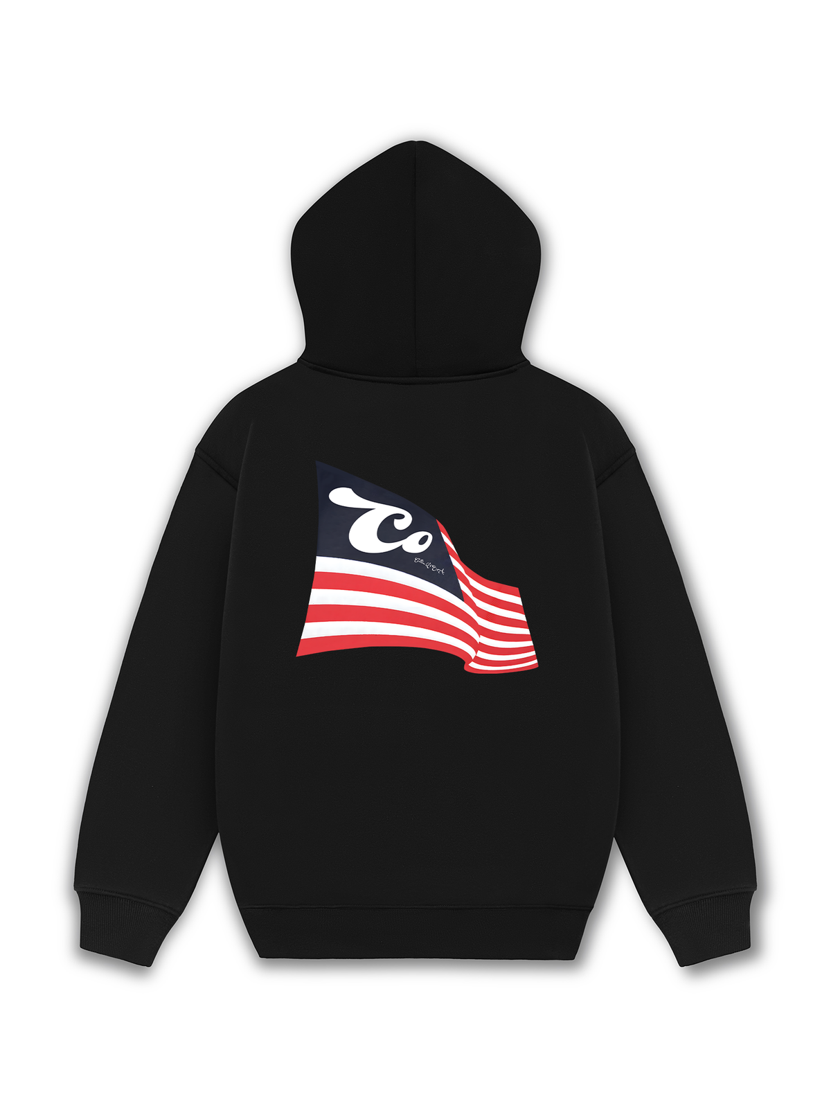 Áo Hoodie Nỉ Hai Da USA Cotton USA Flag