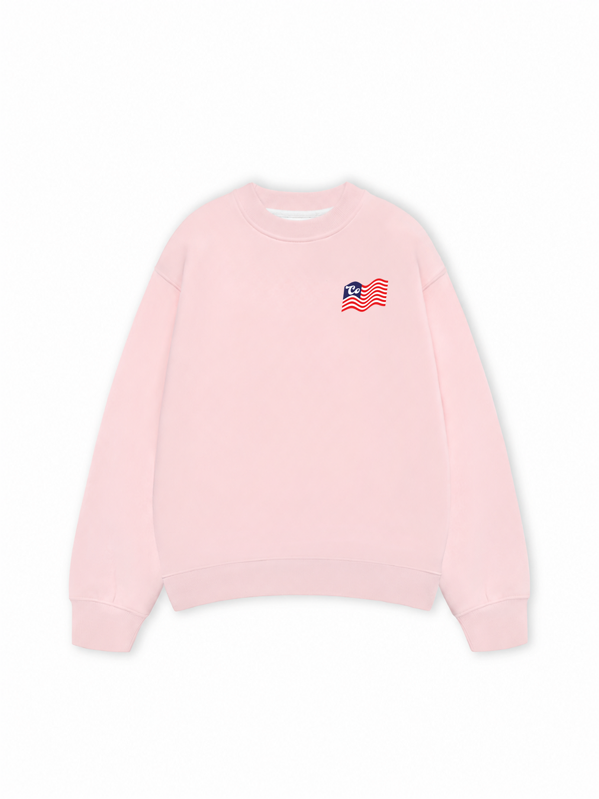 Áo Sweater Nỉ Hai Da USA Cotton USA Flag