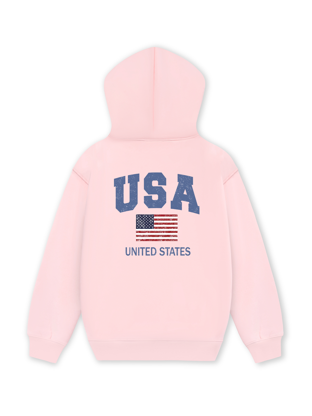 Áo Hoodie Nỉ Hai Da USA Vintage United State