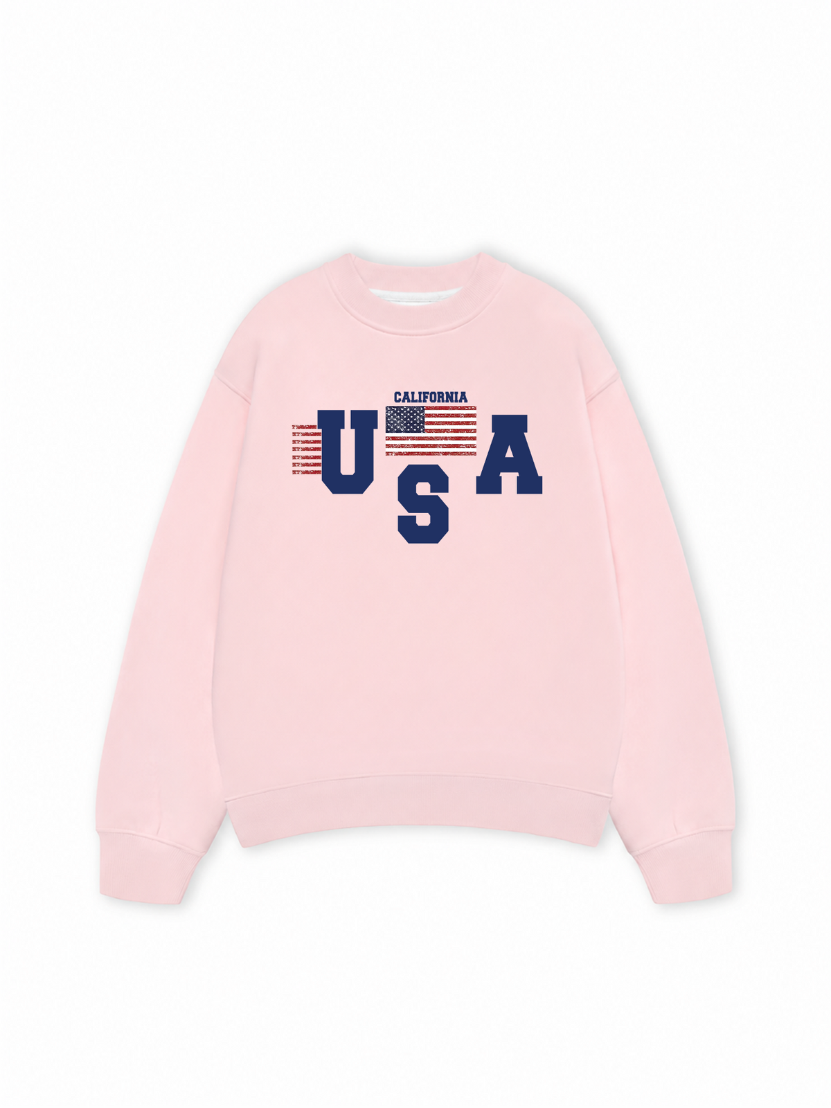 Áo Sweater Nỉ Hai Da USA California