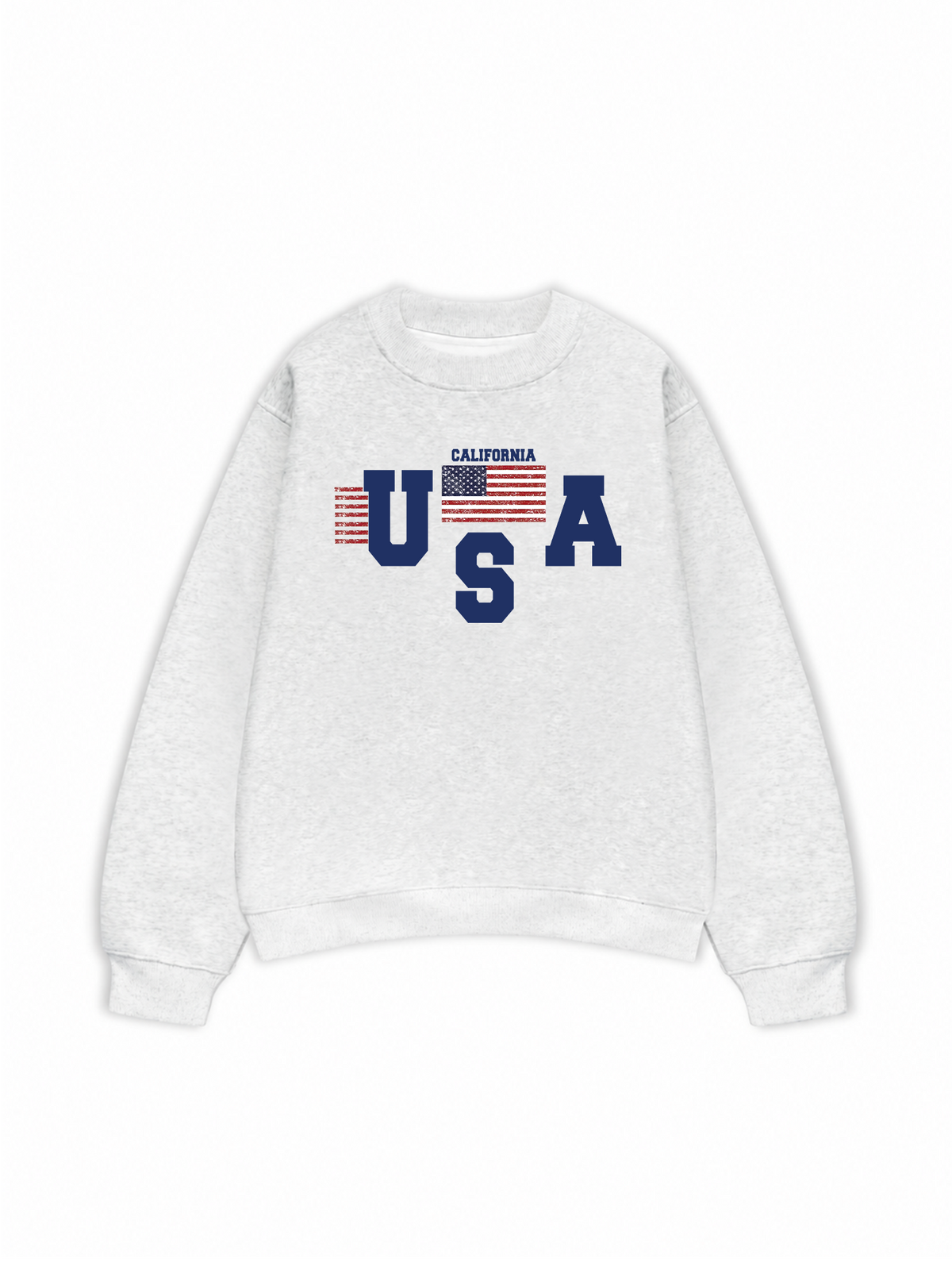Áo Sweater Nỉ Hai Da USA California
