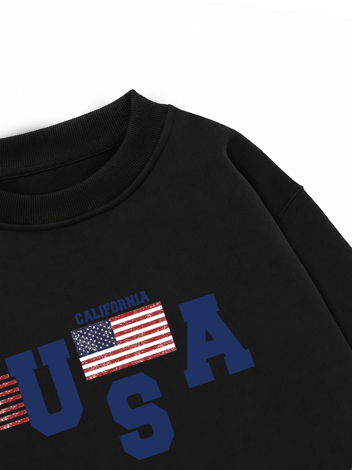 Áo Sweater Nỉ Hai Da USA California