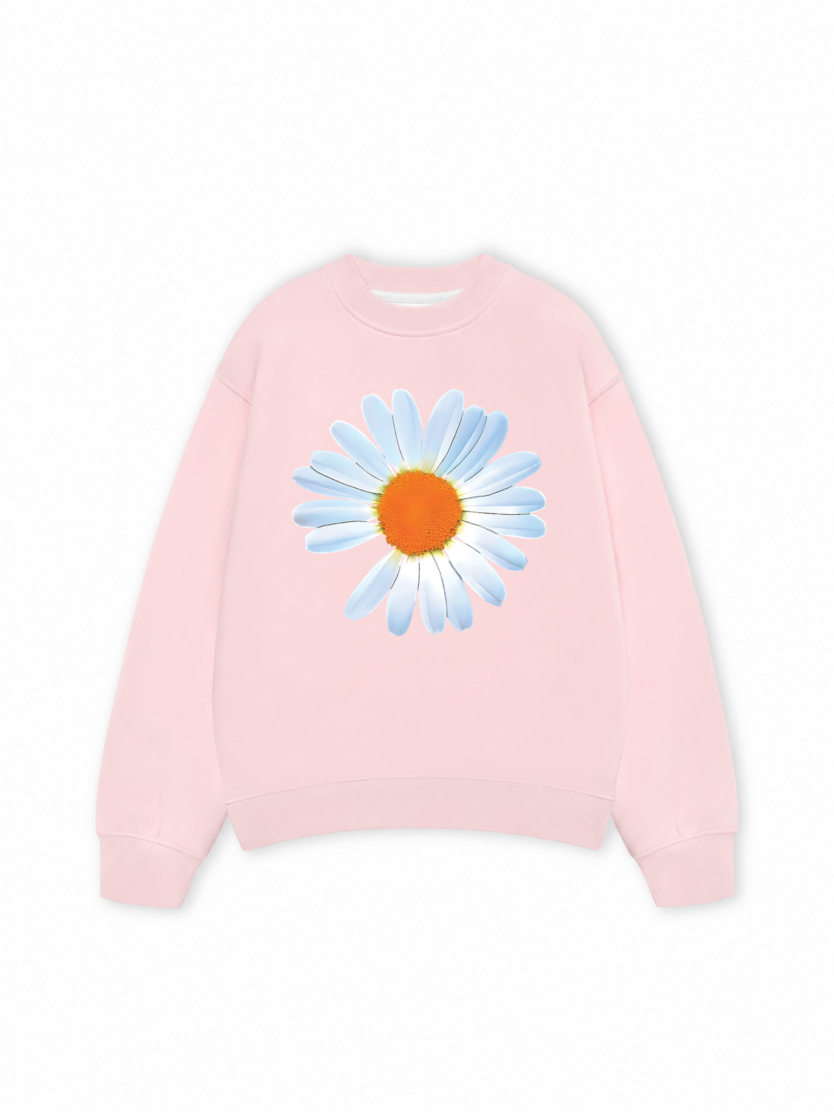 Áo Sweater Nỉ Hai Da Floral Design For VIP Daisy Flower
