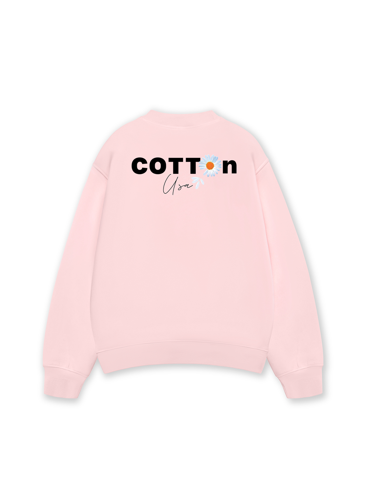 Áo Sweater Nỉ Hai Da Floral Design For VIP Daisy Flower
