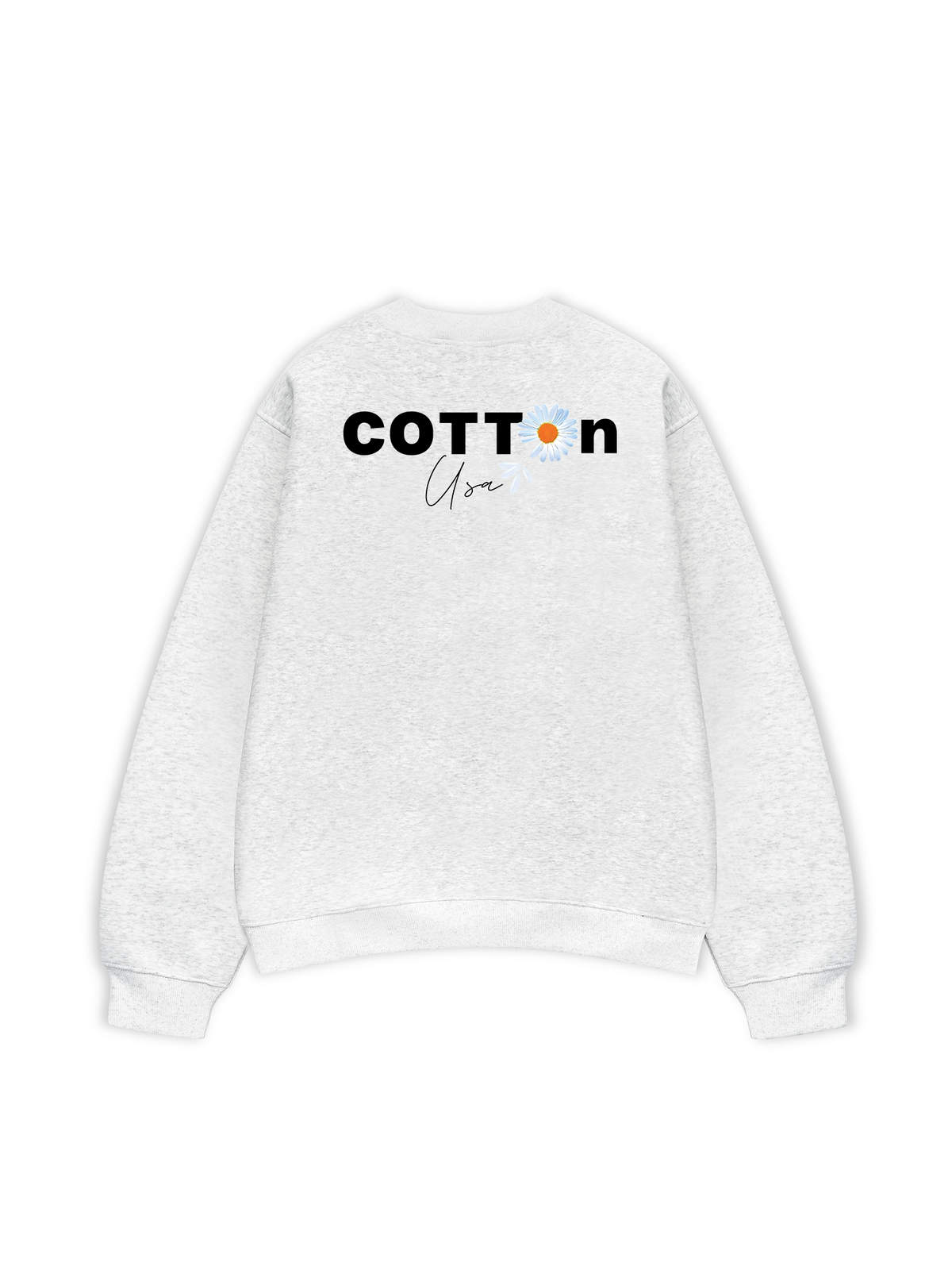 Áo Sweater Nỉ Hai Da Floral Design For VIP Daisy Flower