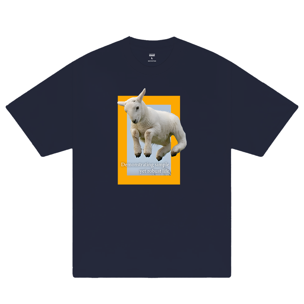 Wild Life Demonstrating Simple T-Shirt