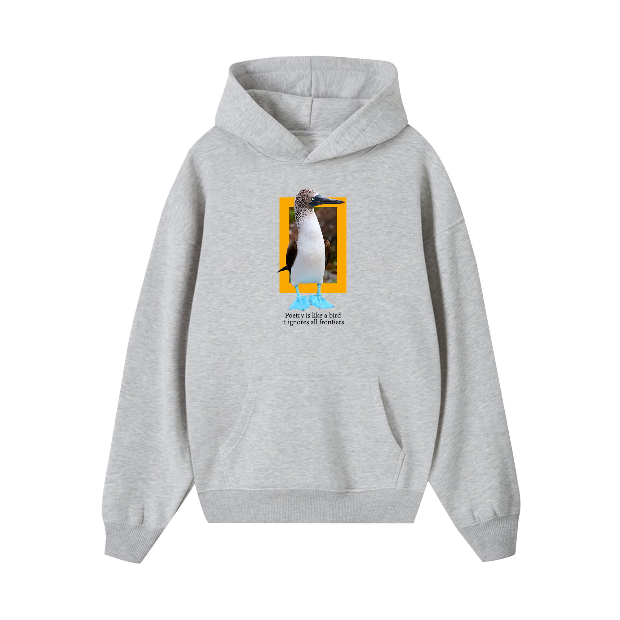 Wild Life Poetry Is Like a Bird Hoodie