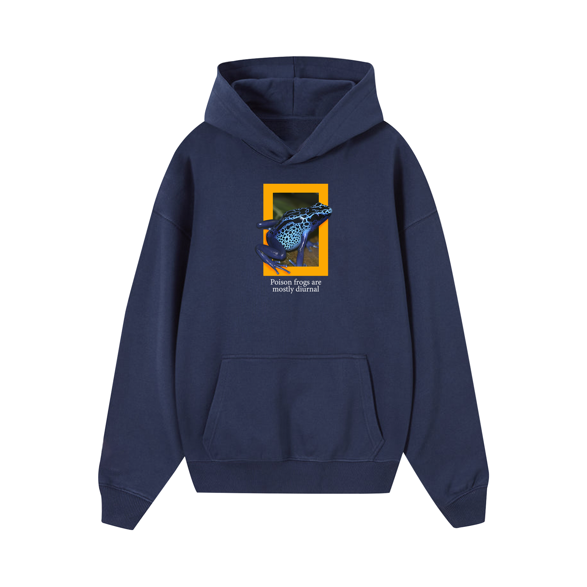 National Geographic Poison Frogs Are Mostly Diurnal Hoodie