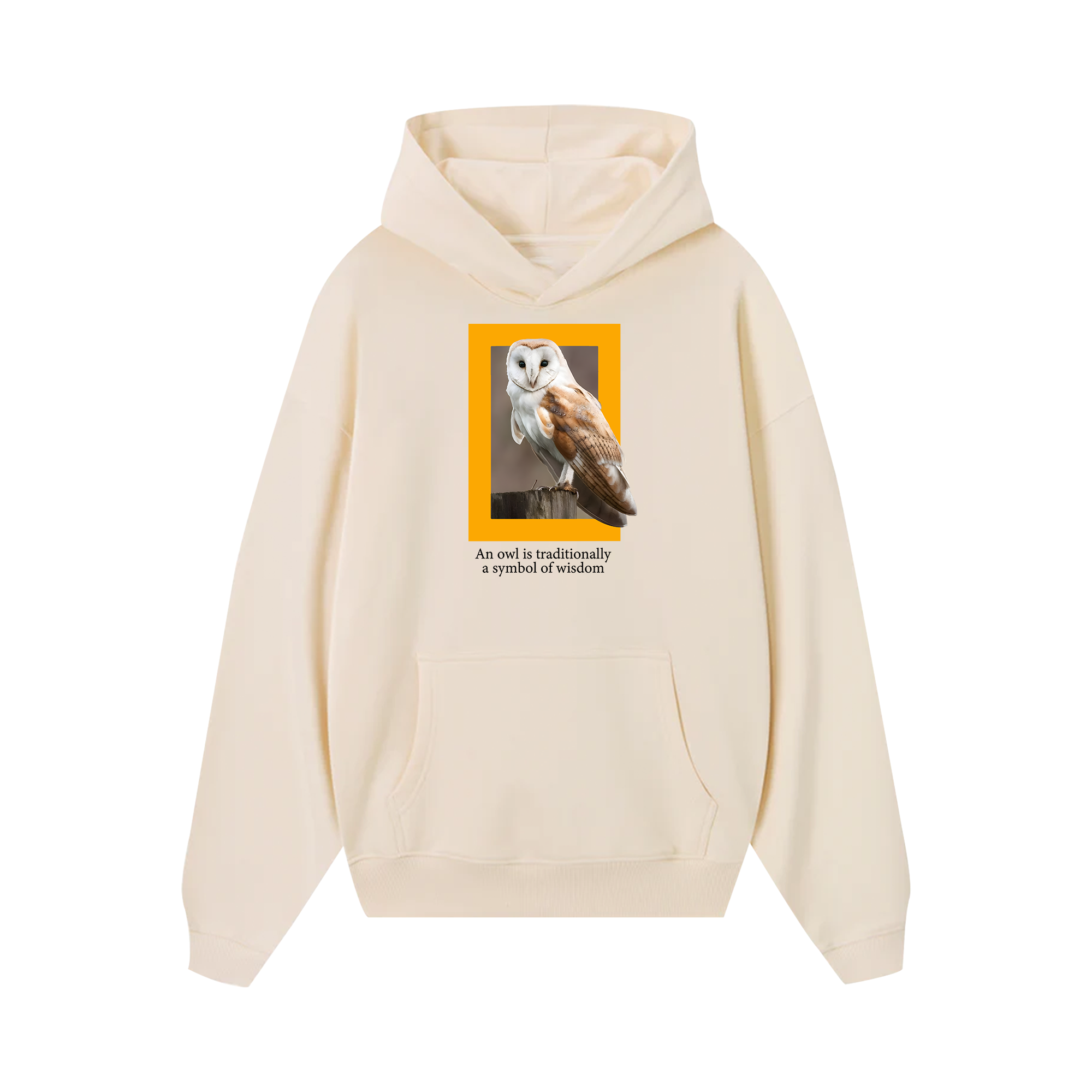 Wild Life Symbol Of Wisdow Hoodie