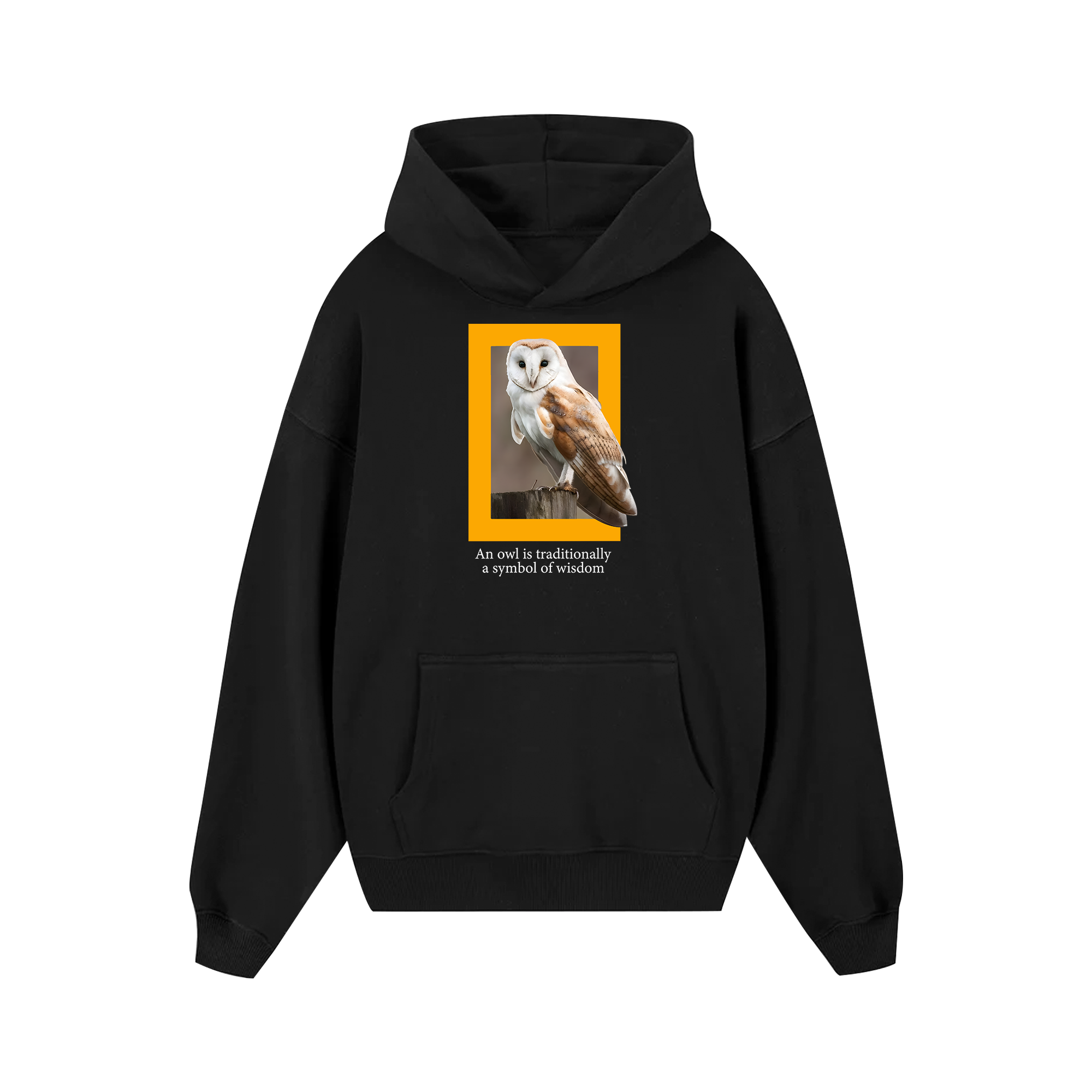 Wild Life Symbol Of Wisdow Hoodie