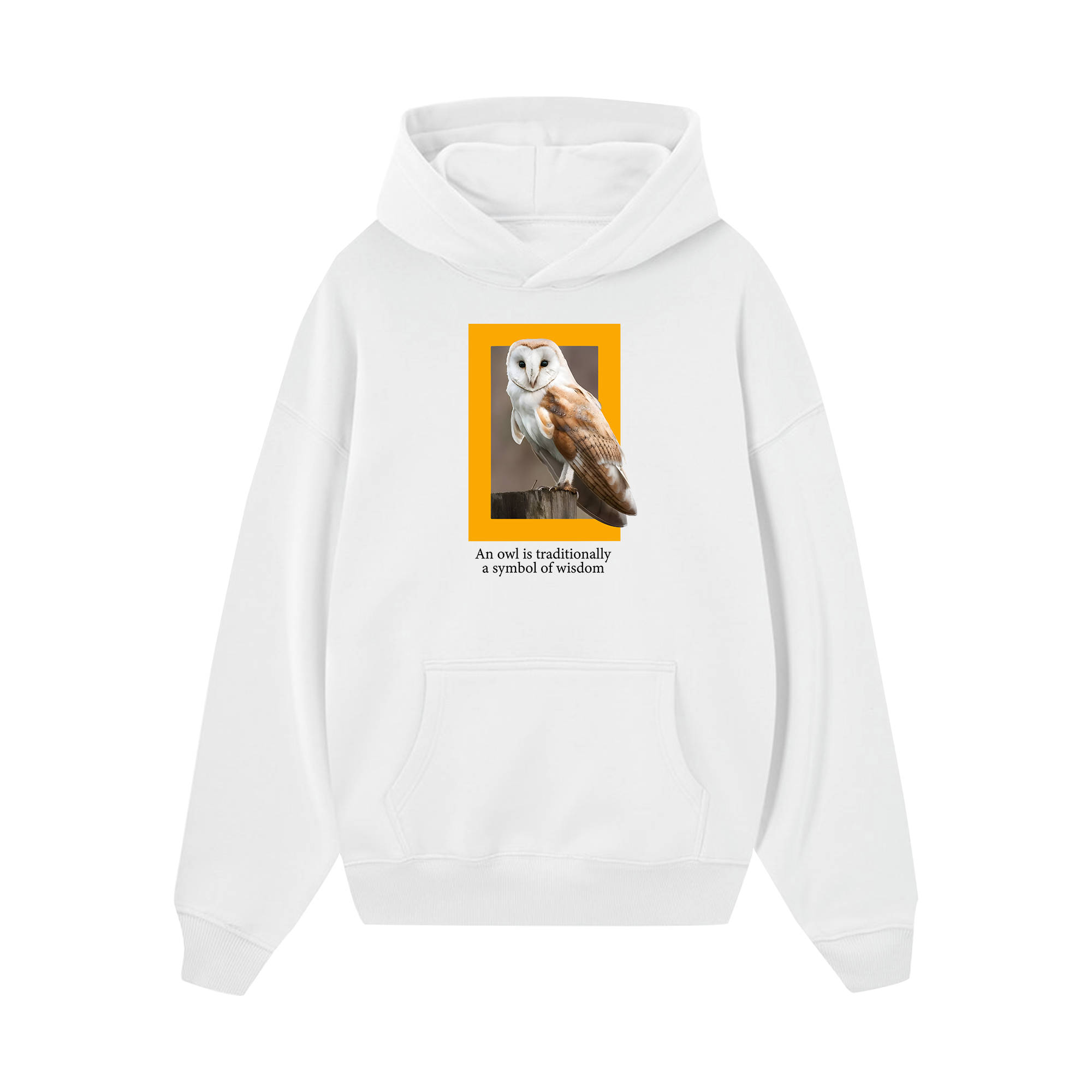 Wild Life Symbol Of Wisdow Hoodie