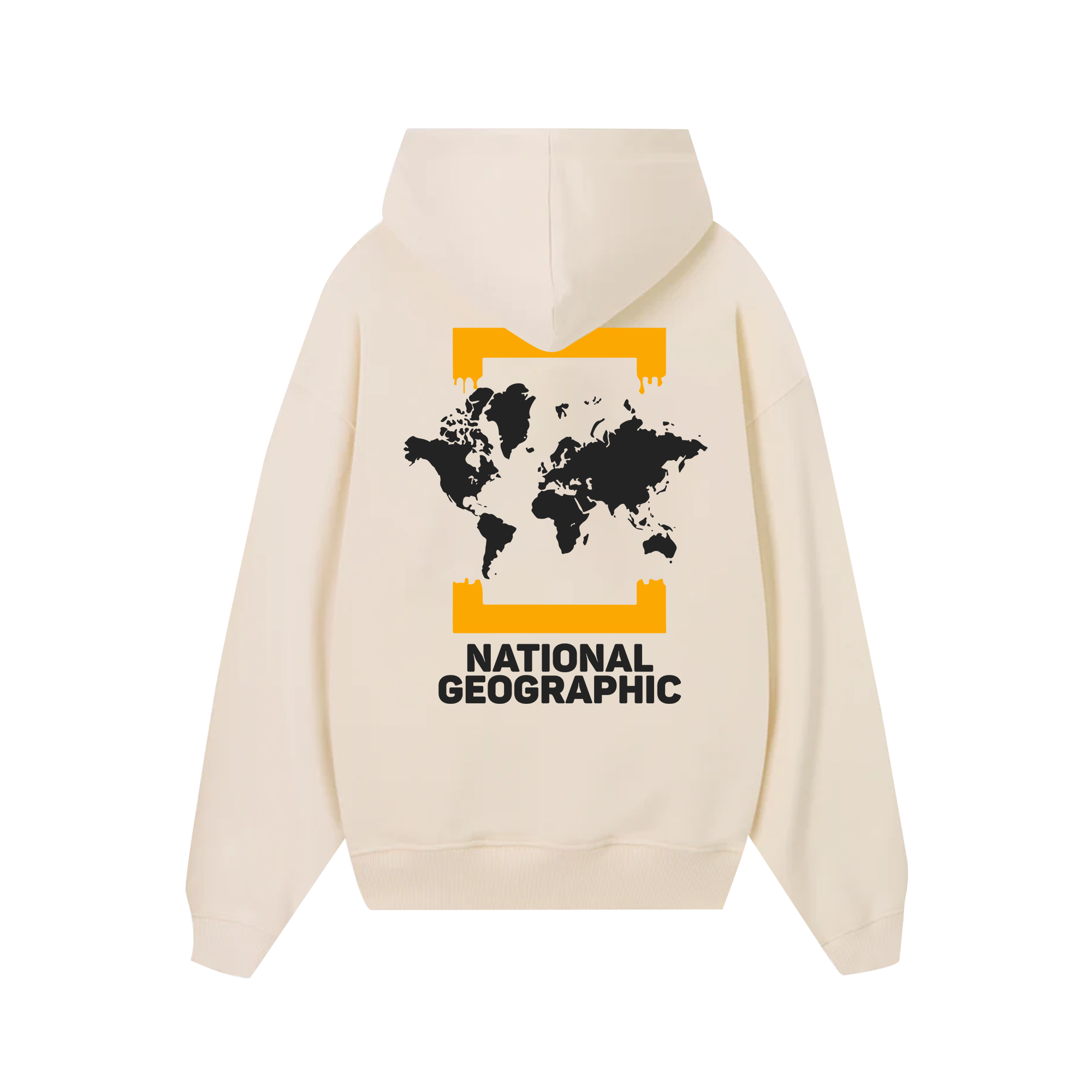 National Geographic World Map Hoodie