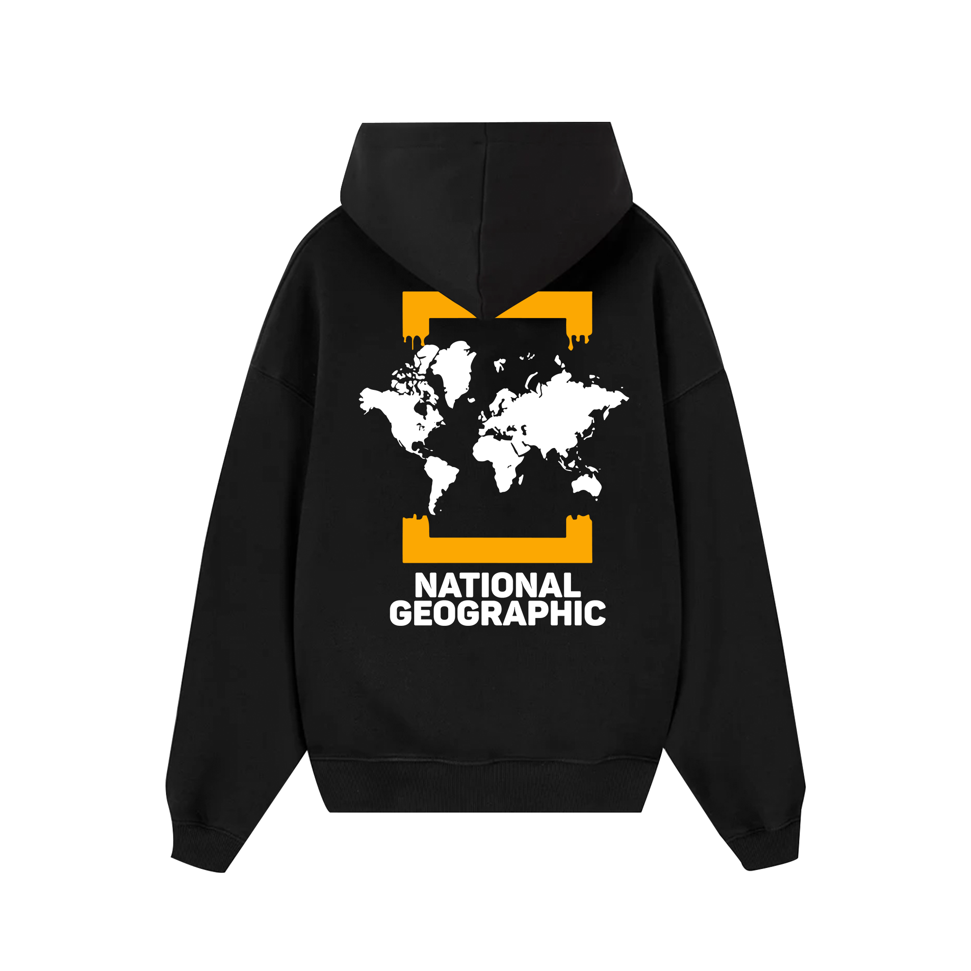 National Geographic World Map Hoodie