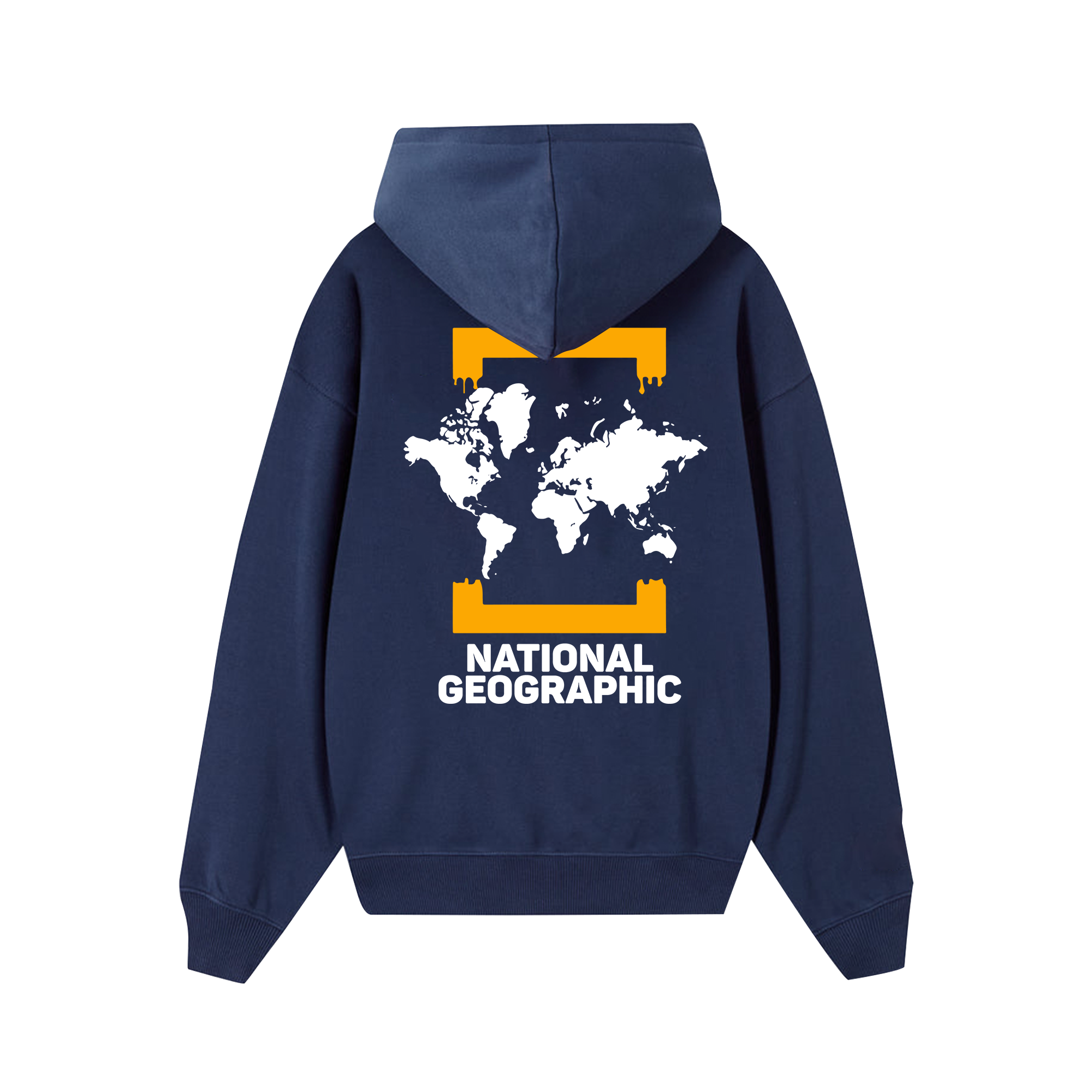 National Geographic World Map Hoodie