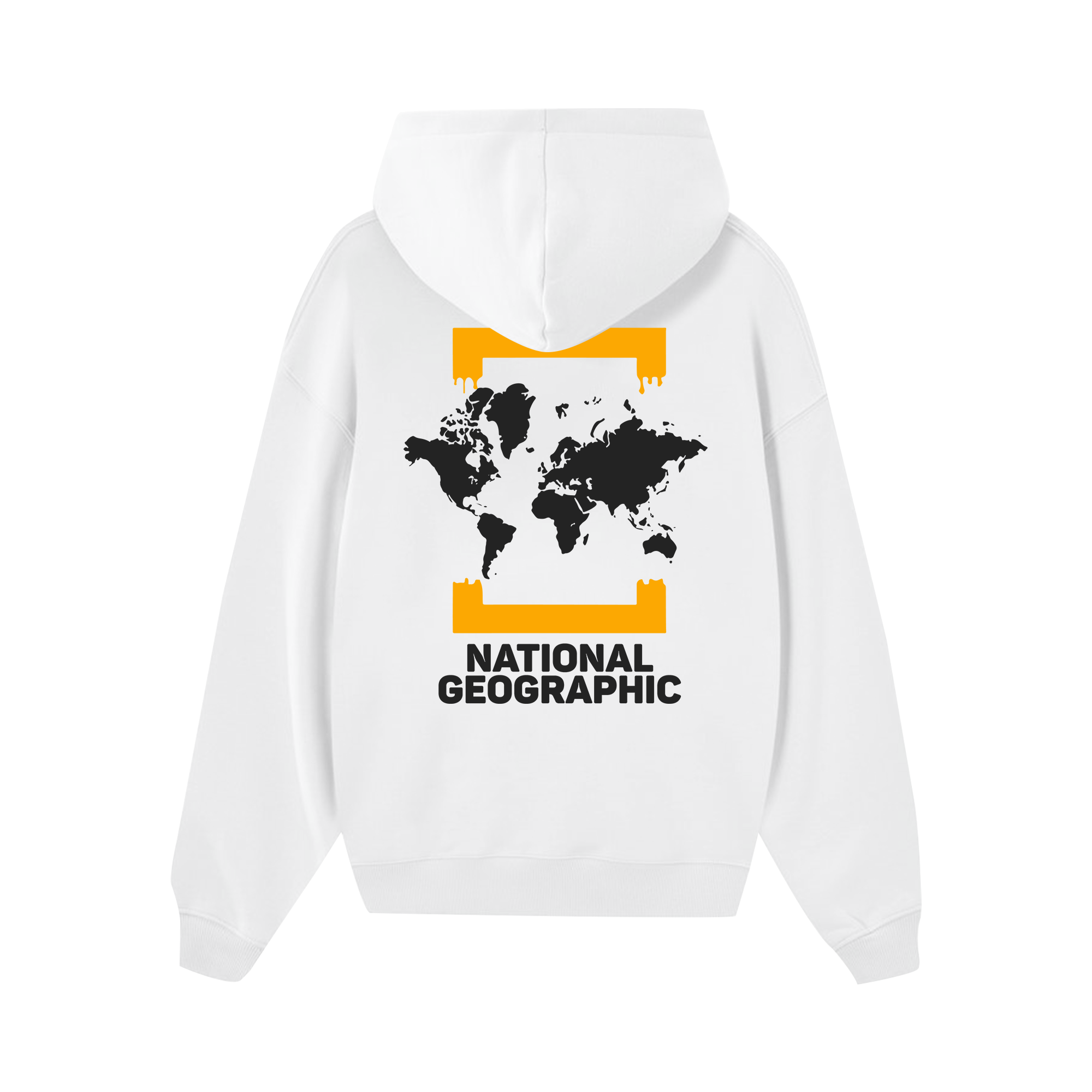 National Geographic World Map Hoodie