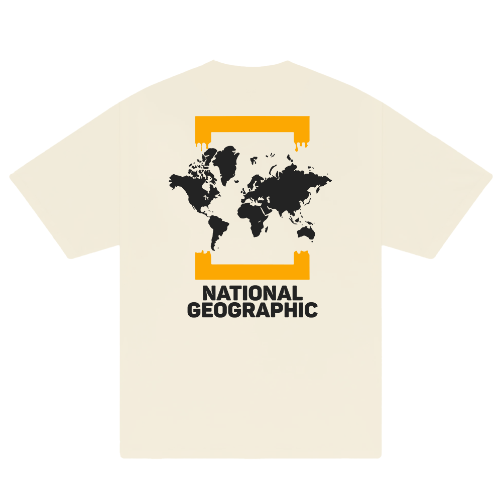 Wild Life World Map T-Shirt