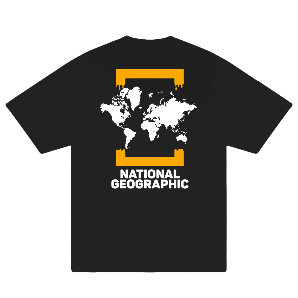 National Geographic World Map T-Shirt