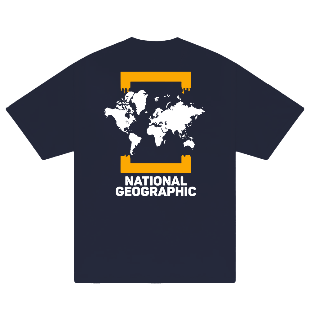 Wild Life World Map T-Shirt