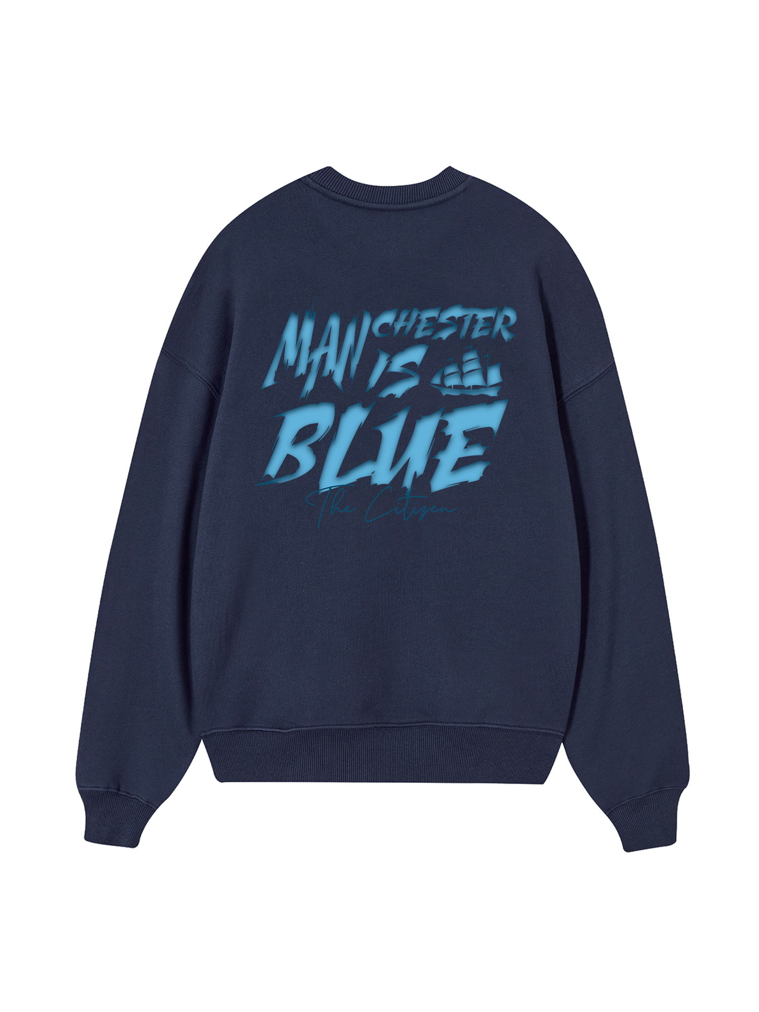 Manchester Is Blue Sweater
