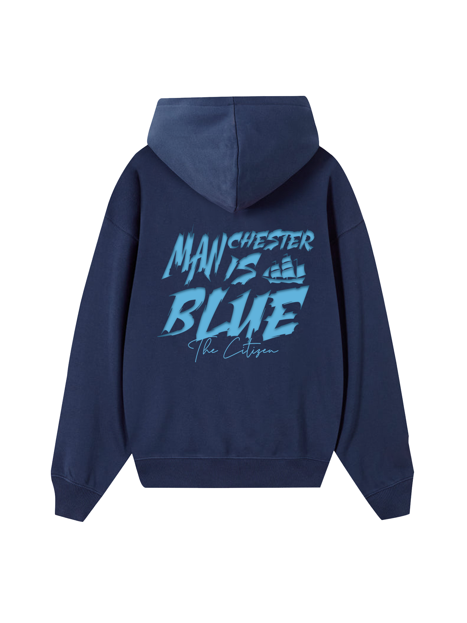 Manchester Is Blue Hoodie