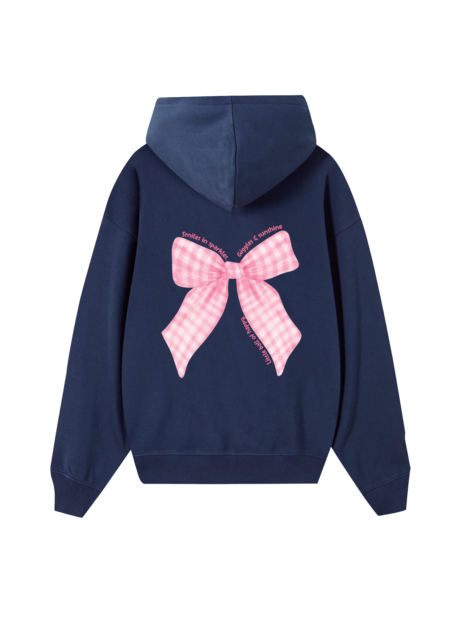 Girly Mood Pink Ribbon Hoodie