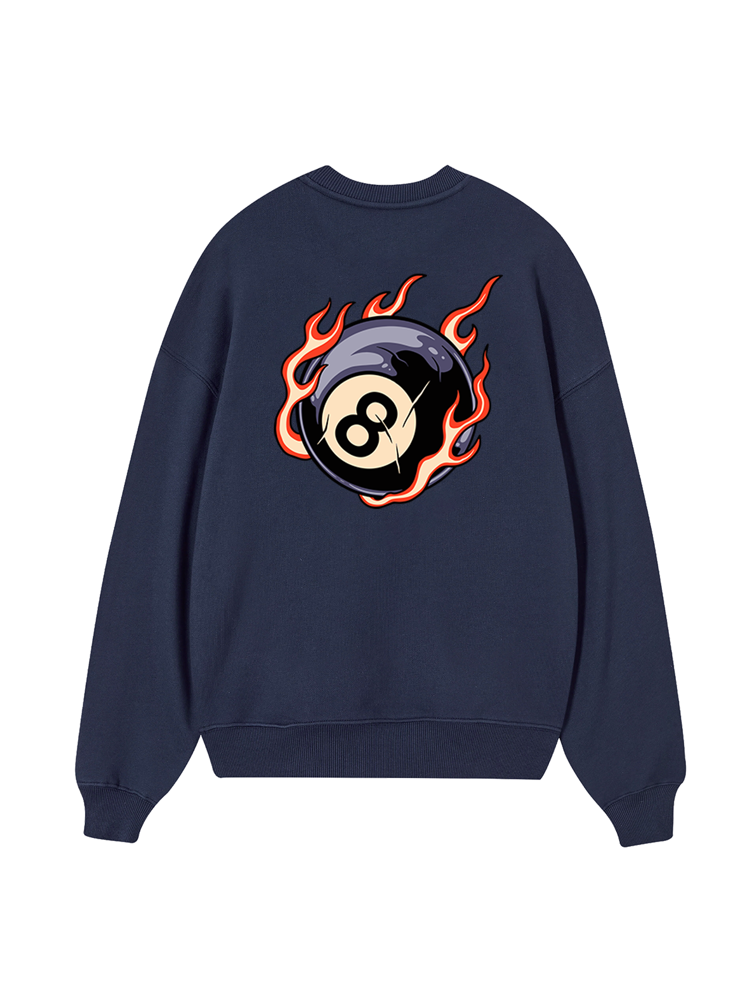 Billiards Flame Eight Sweater