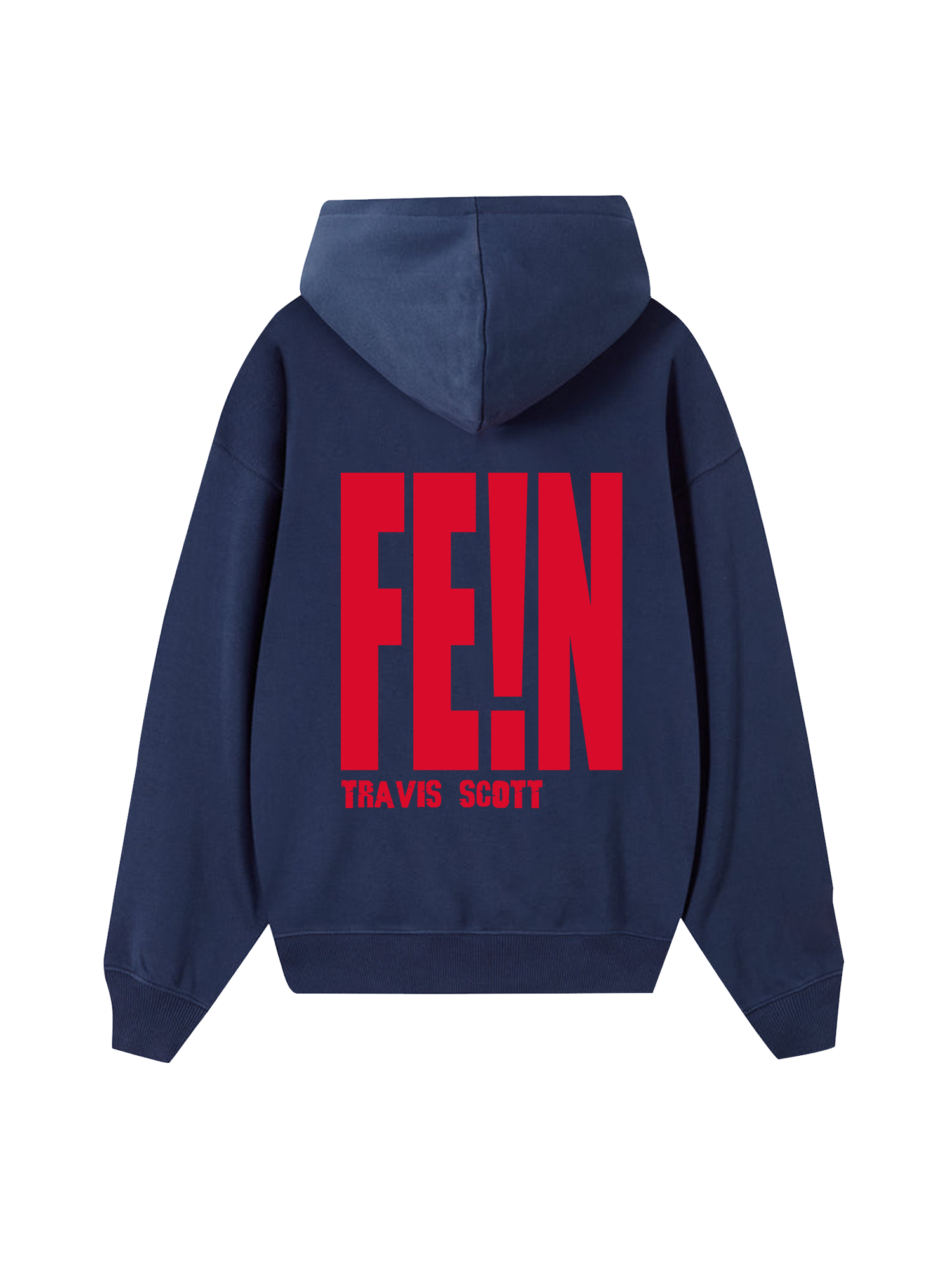 Rapper Travis Scott Fein Typo Hoodie