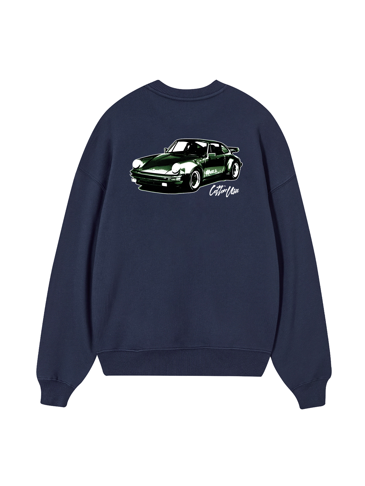 Classic Car Vintage Green  Sweater