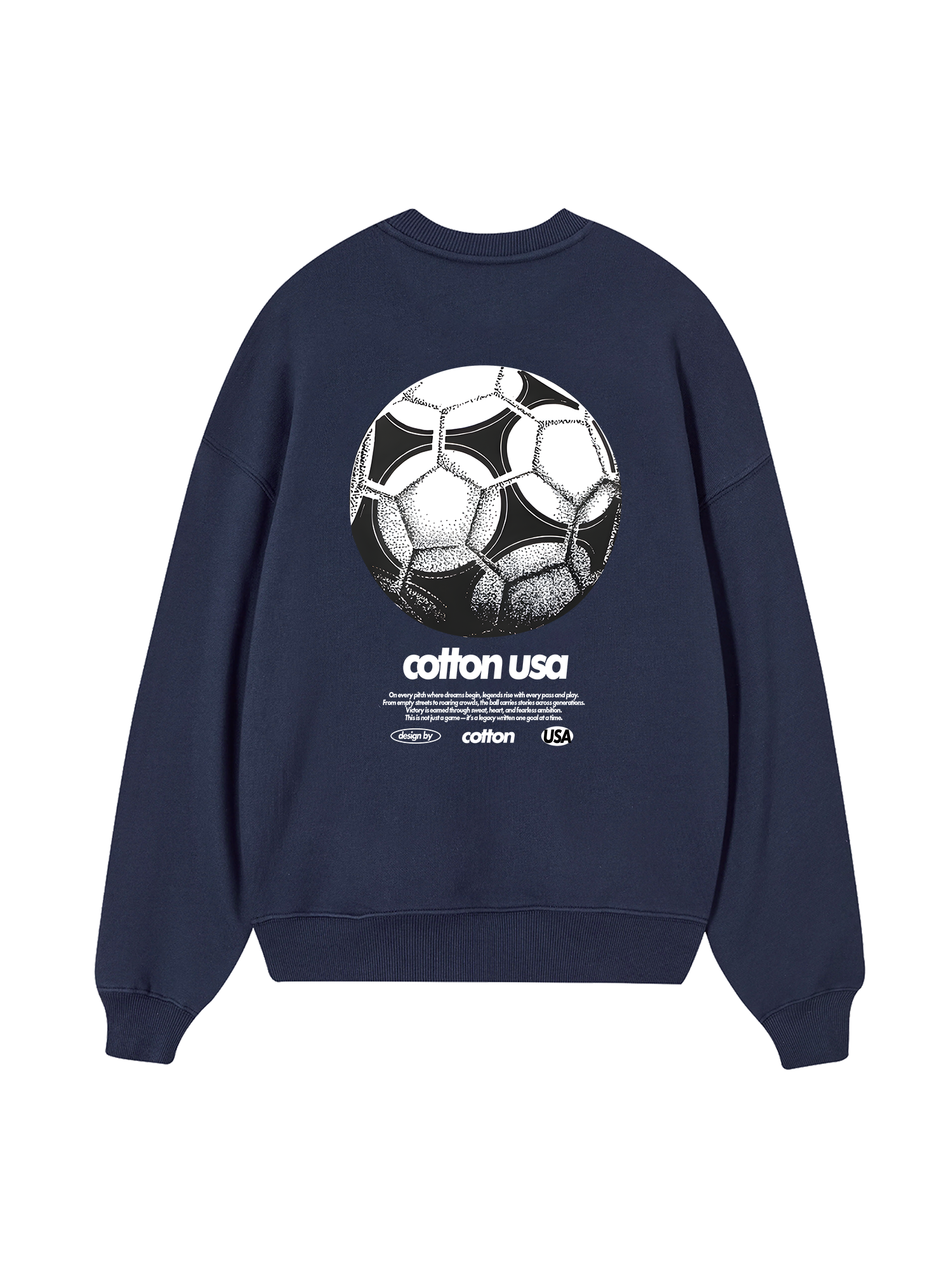 Soccer Vintage Ball Sweater