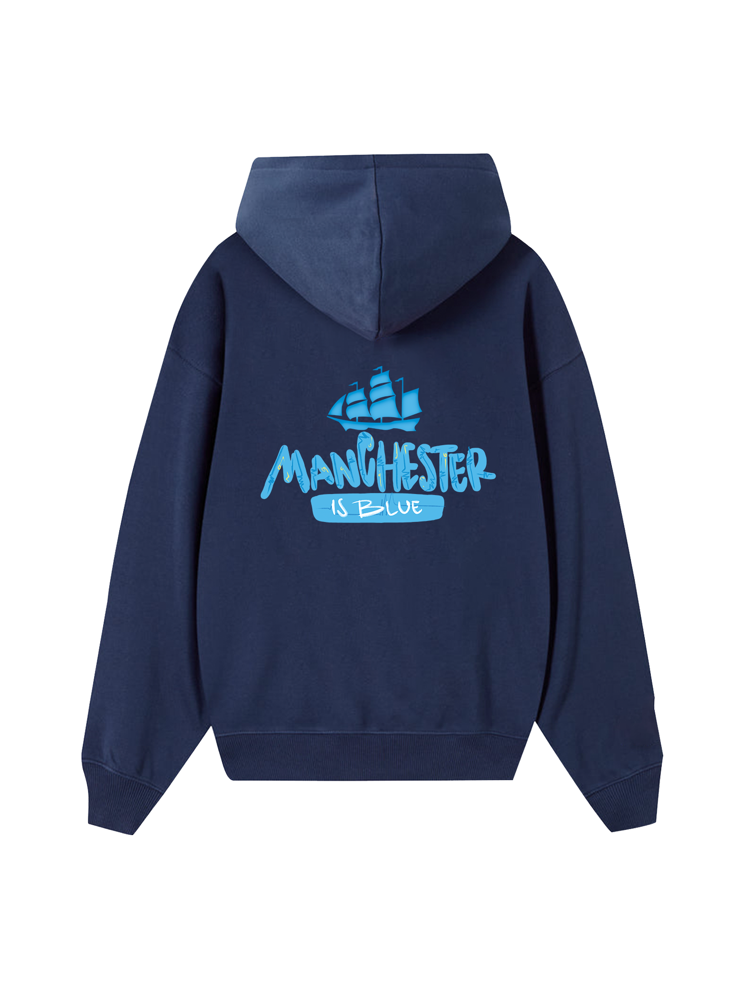 Manchester Is Blue Ver 2 Hoodie