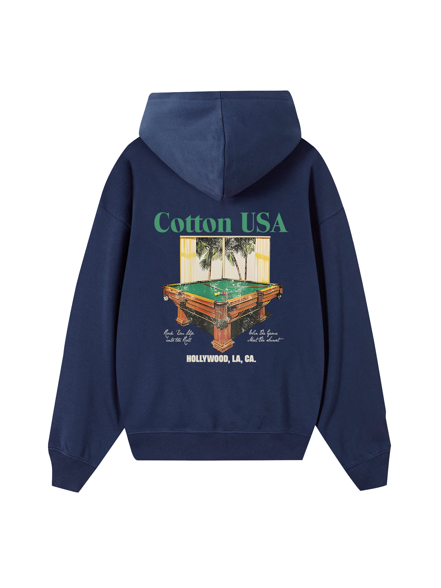 Billiards Meet The Sunset Hoodie