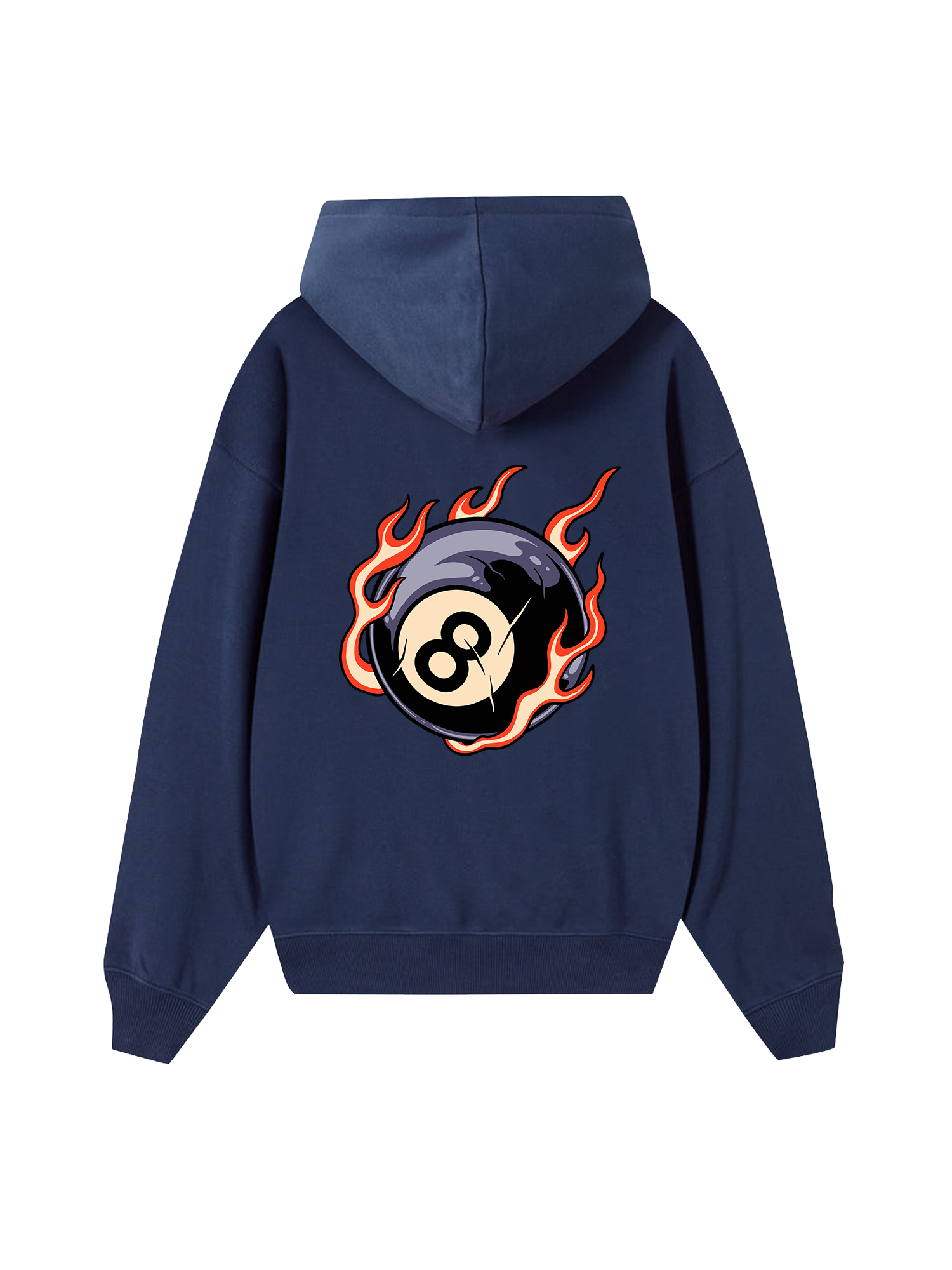 Billiards Flame Eight Hoodie