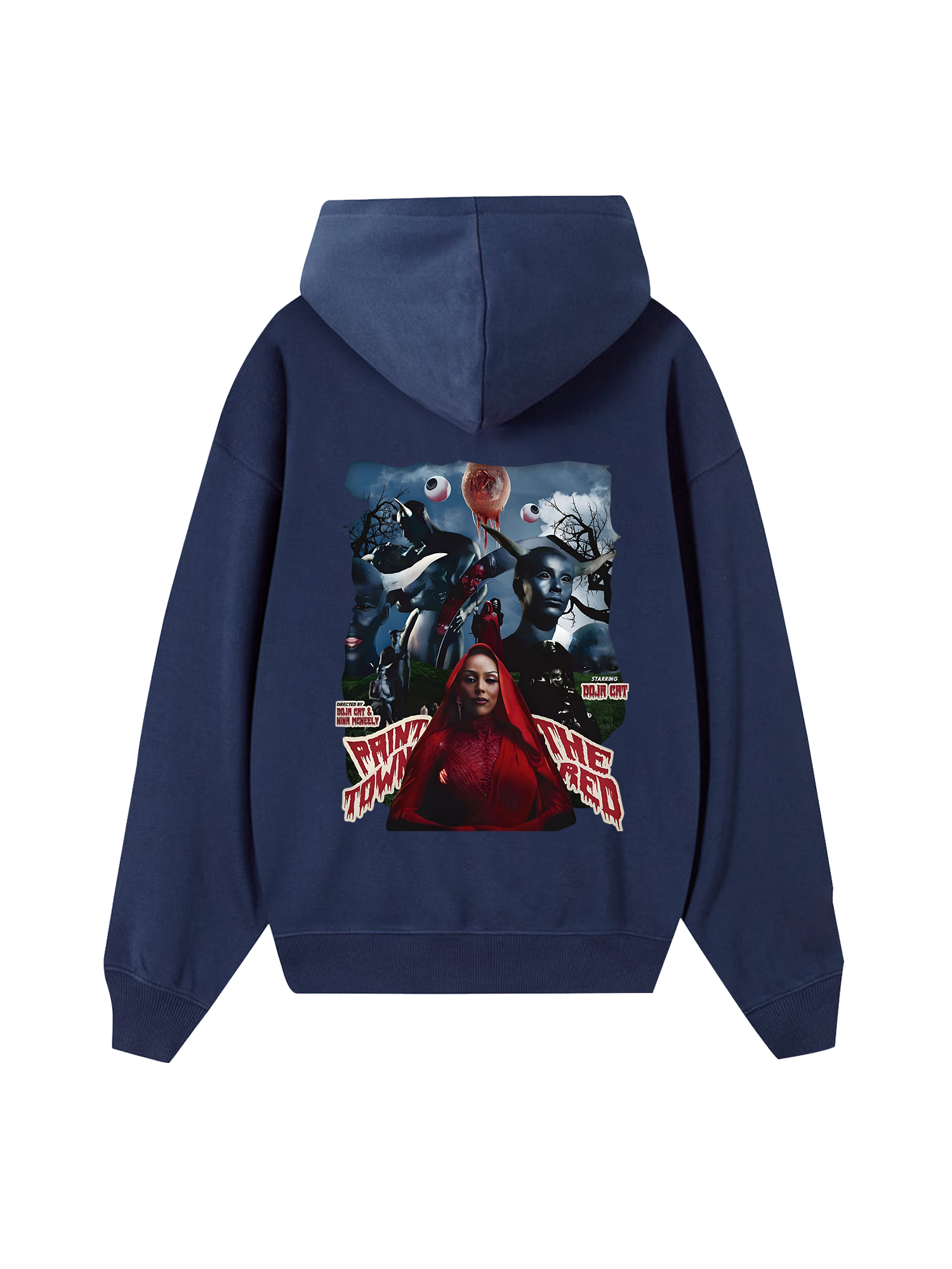 Rapper Doja Cat Red Town Hoodie