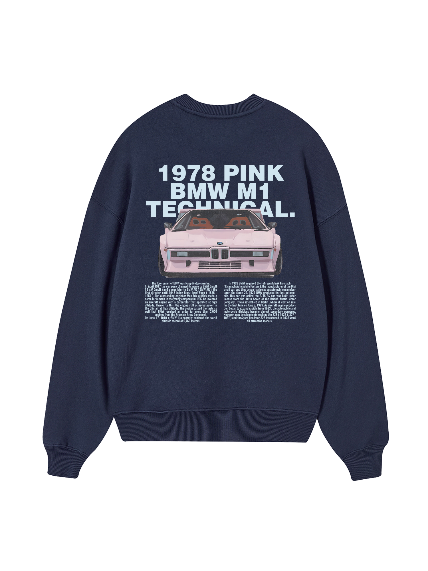 BMW Pink Technical Sweater