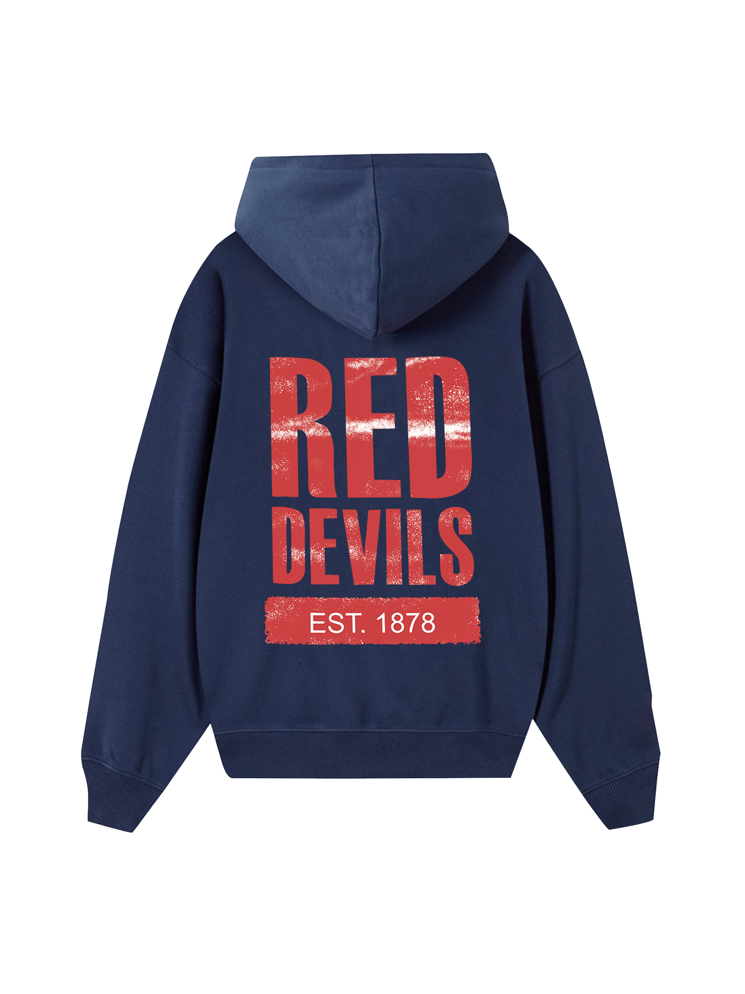 Manchester United Red Devils   Est 1878  Hoodie