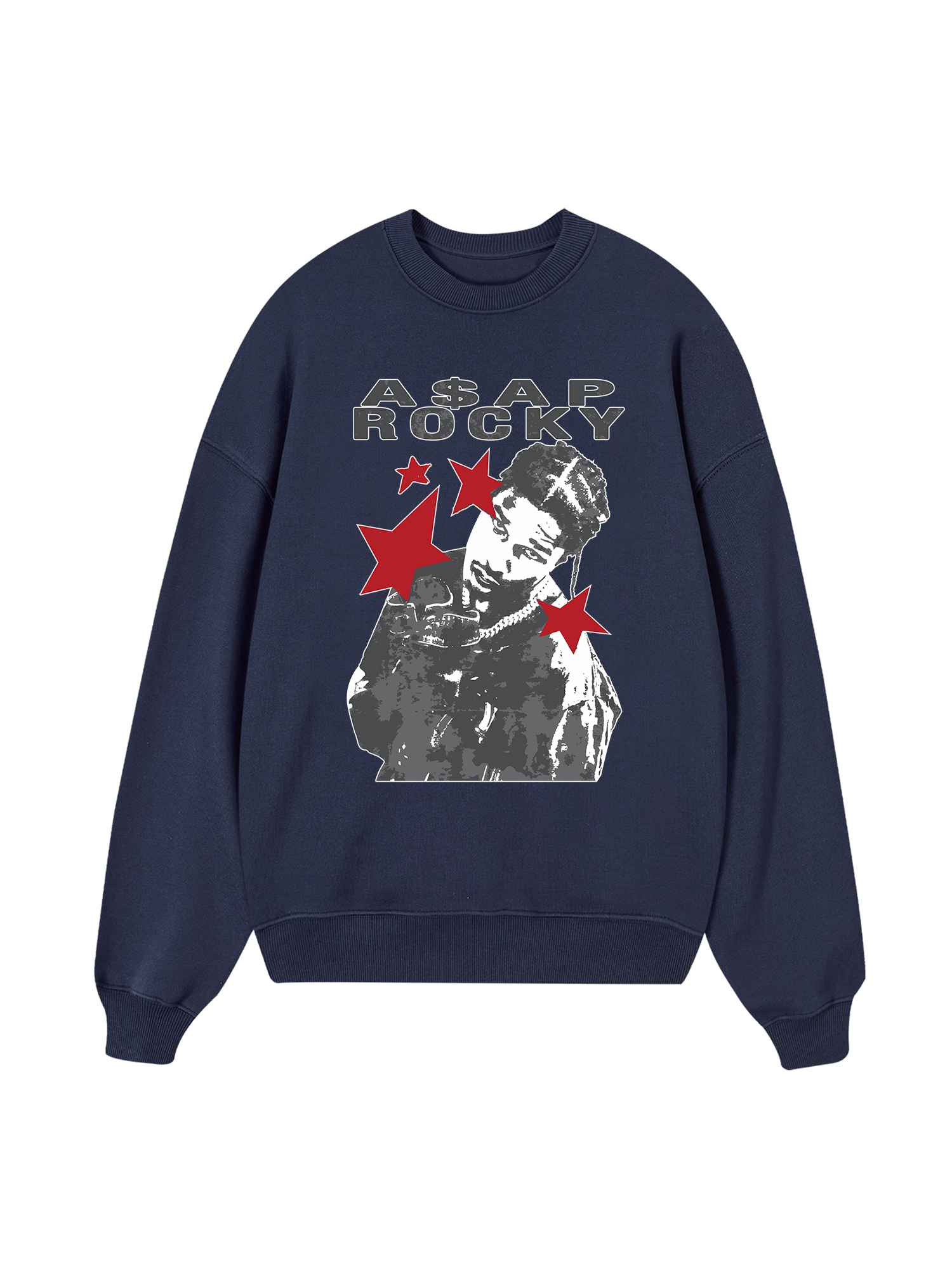 Rapper Asap Rocky Vintage Sweater