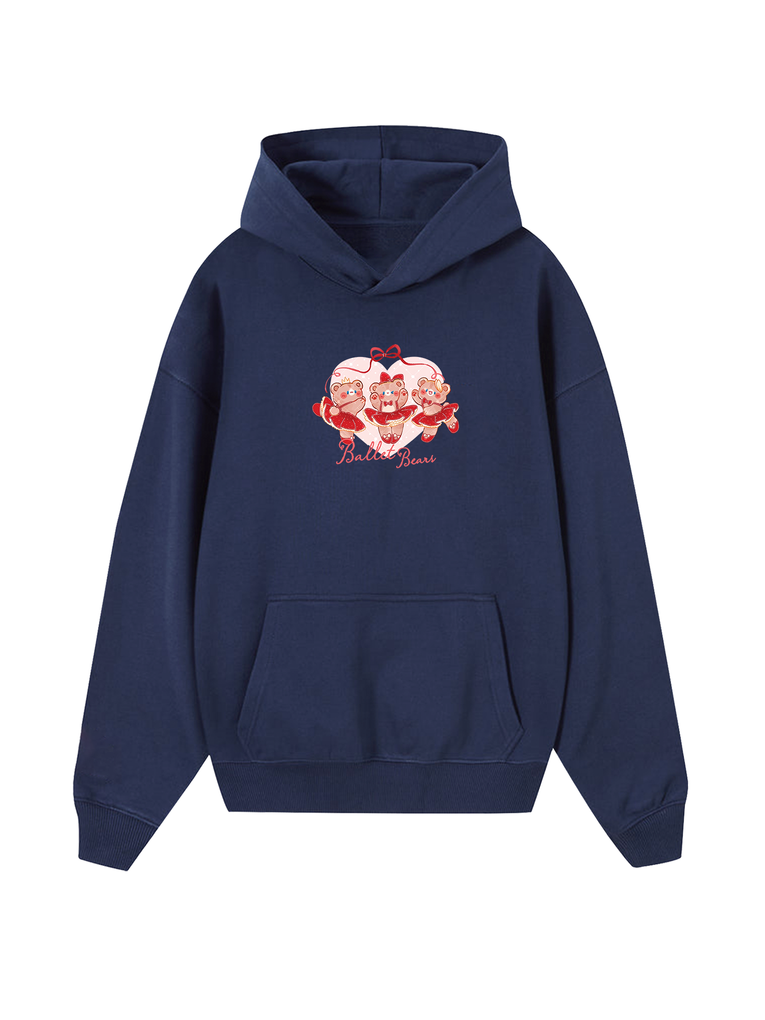 Girly Mood Ballet Bears Hoodie