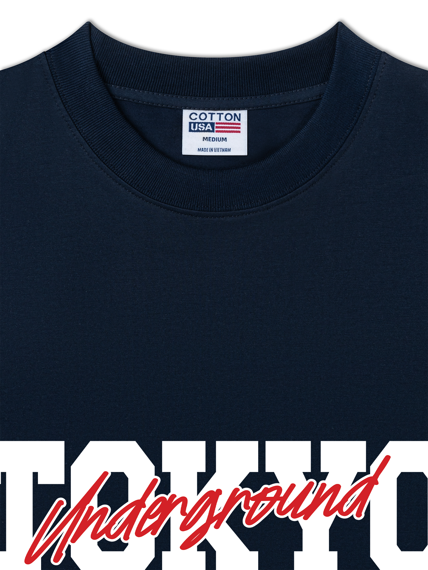 Áo Thun Relaxed Fit JDM Car Tokyo Underground