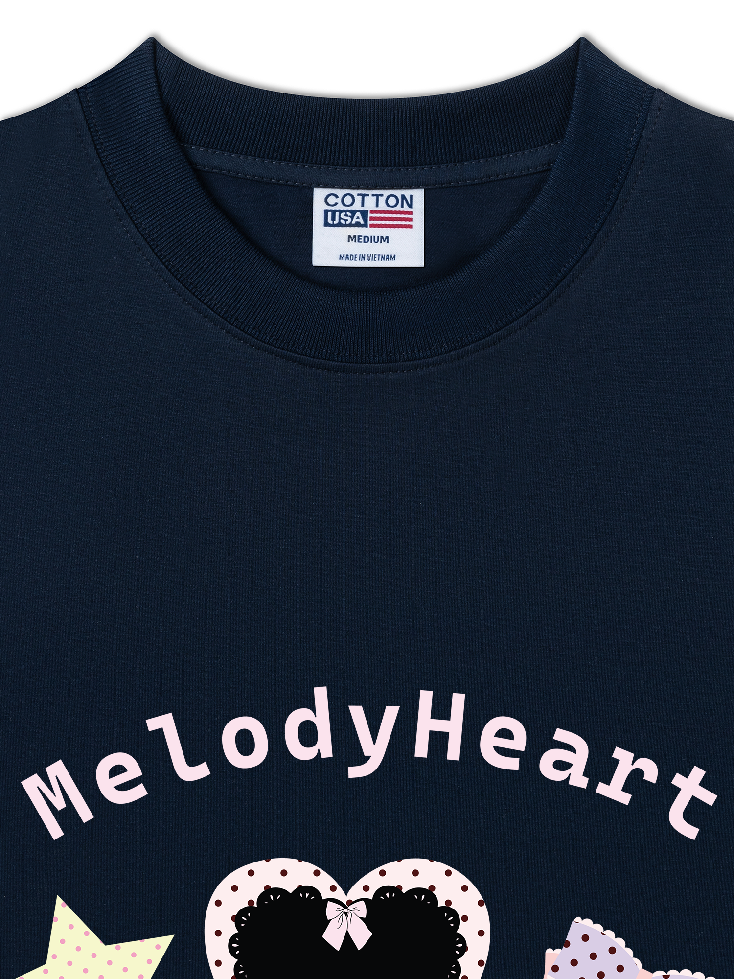 Áo Thun Relaxed Fit Dotty Mood Cherry Diary