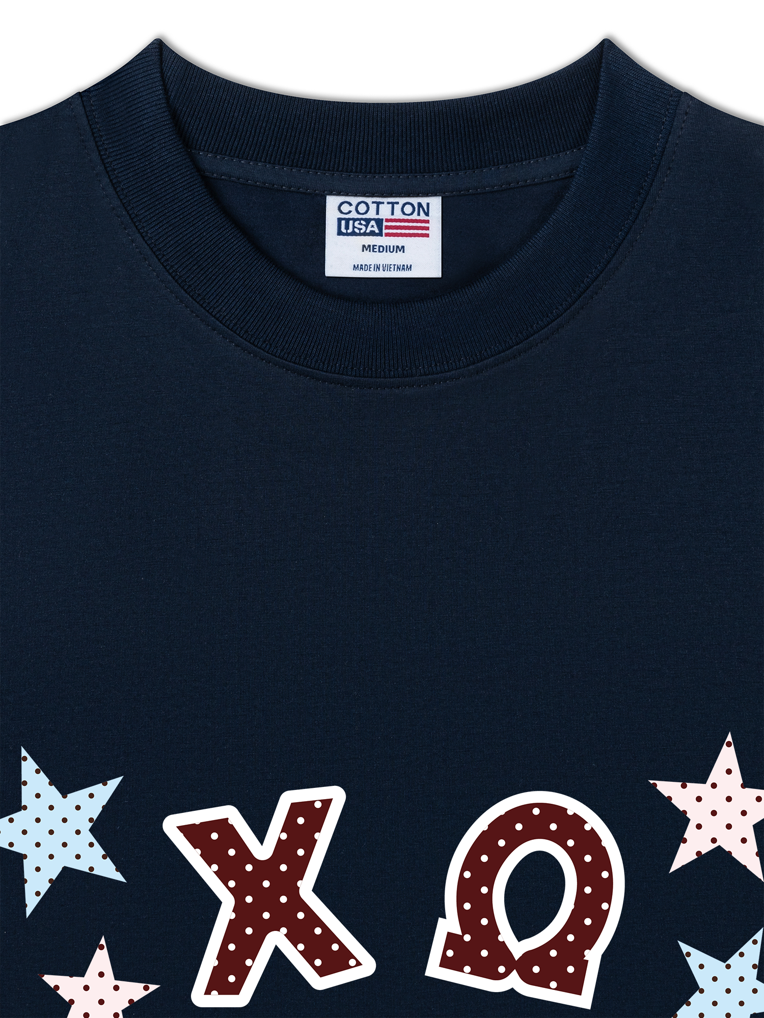 Áo Thun Relaxed Fit Dotty Mood Midnight Polka