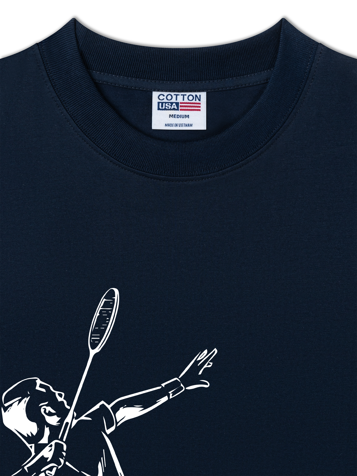 Áo Thun Relaxed Fit Badminton Life Is Better With Badminton