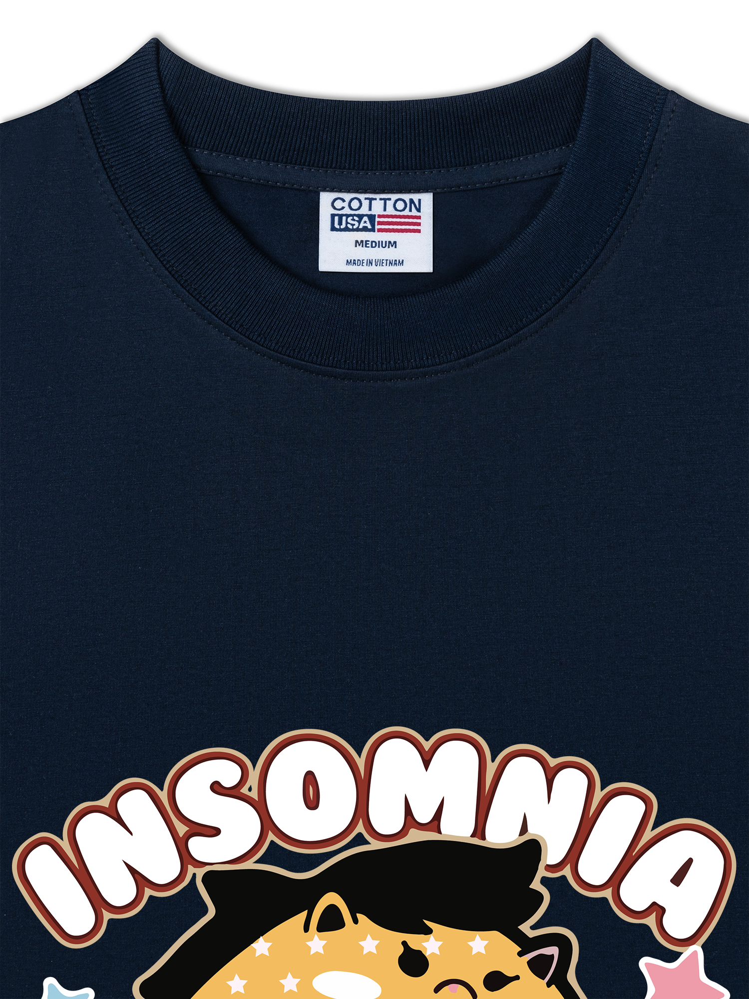 Áo Thun Relaxed Fit Dotty Mood Insomnia