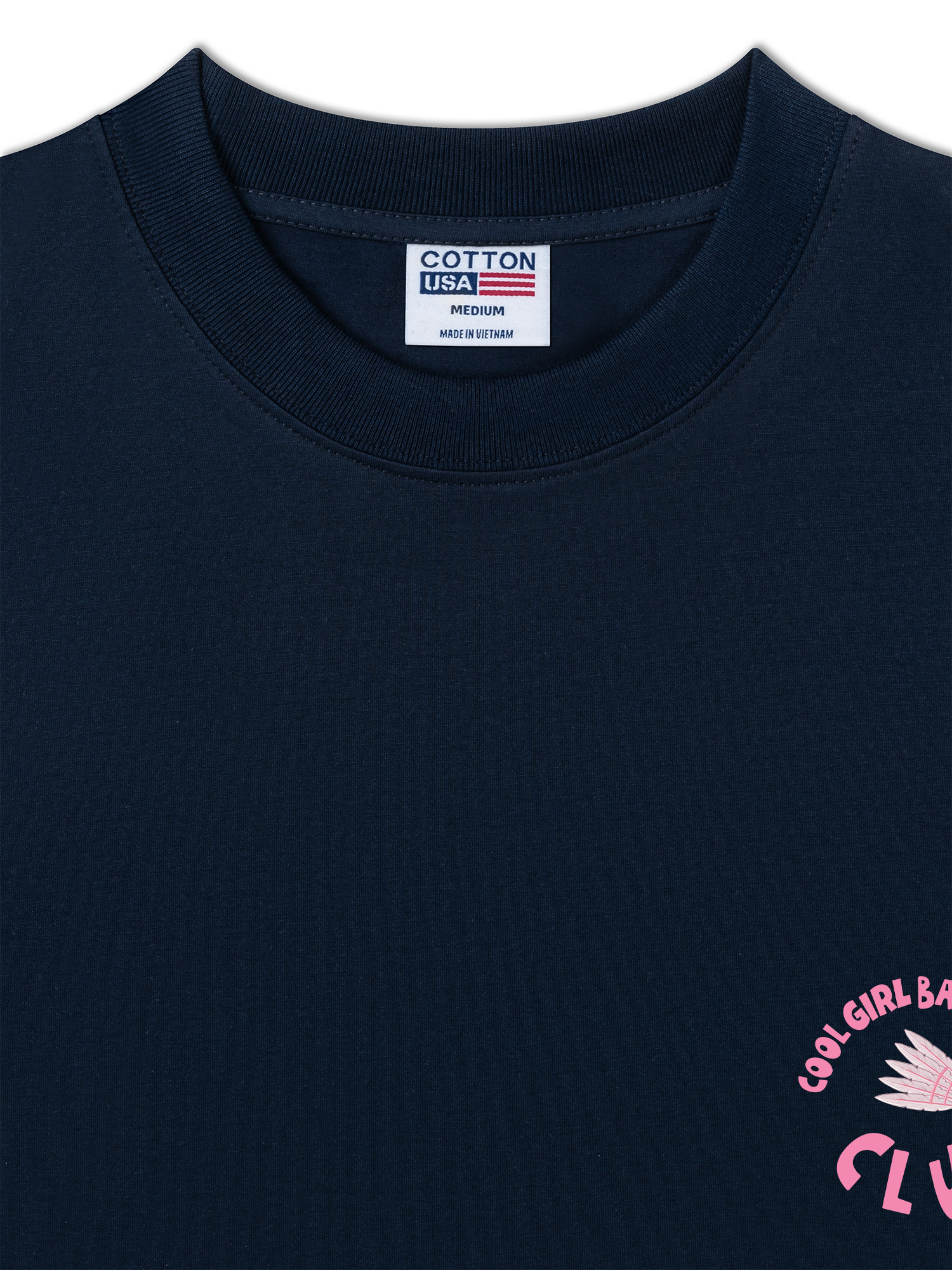 Áo Thun Relaxed Fit Badminton Cool Girl Club